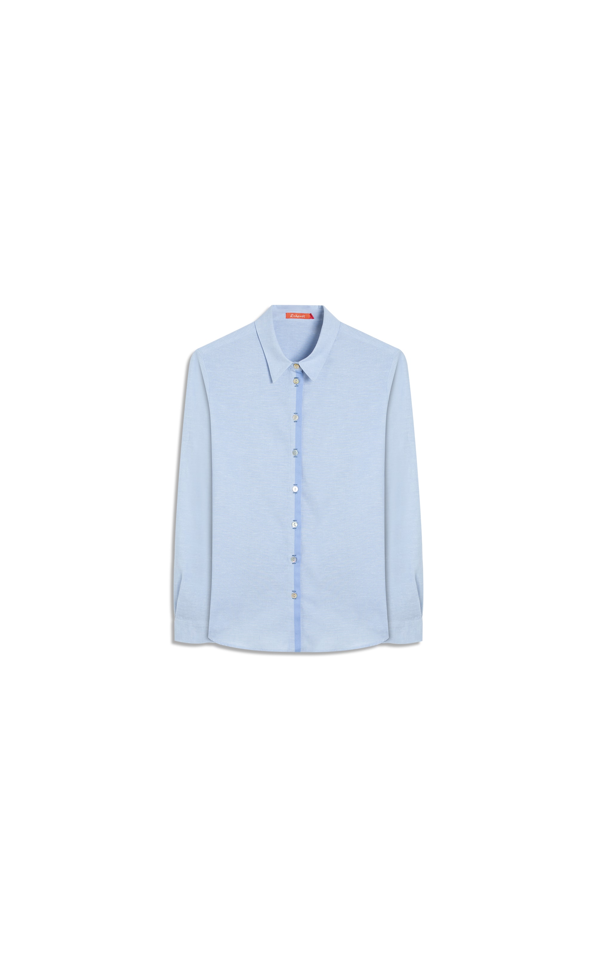 Camisa Gaya Linho Blend Azul Claro