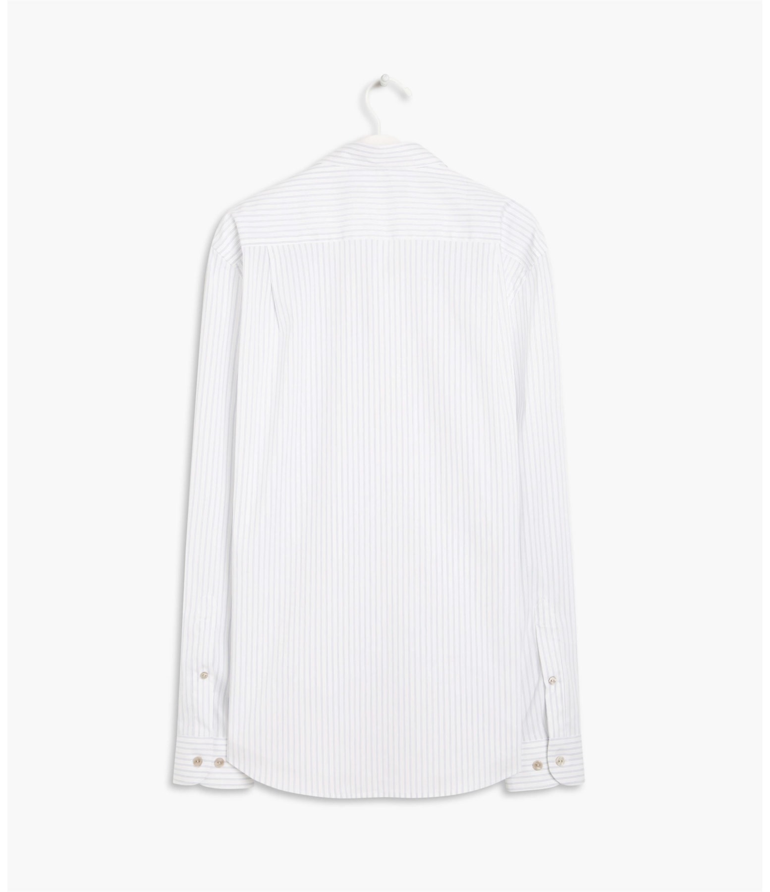 Camisa George Listrada Ml Azul Bic