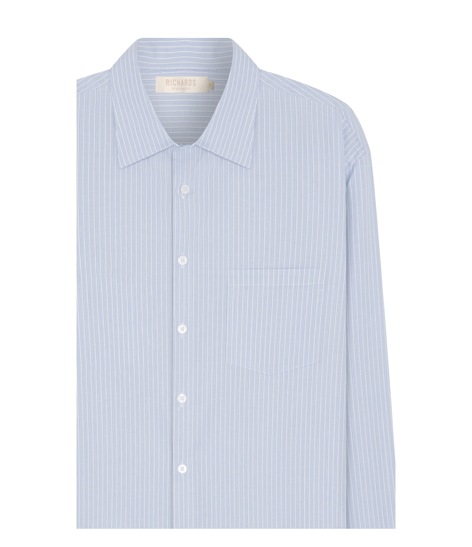 Camisa Glace Ml Azul Claro