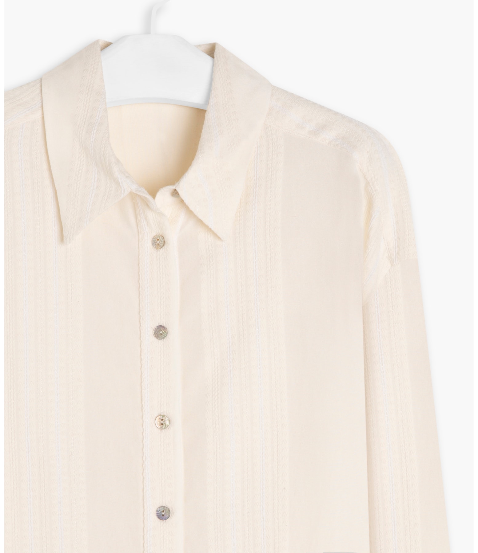 Camisa Grimaldi Viscose Maqui Branco