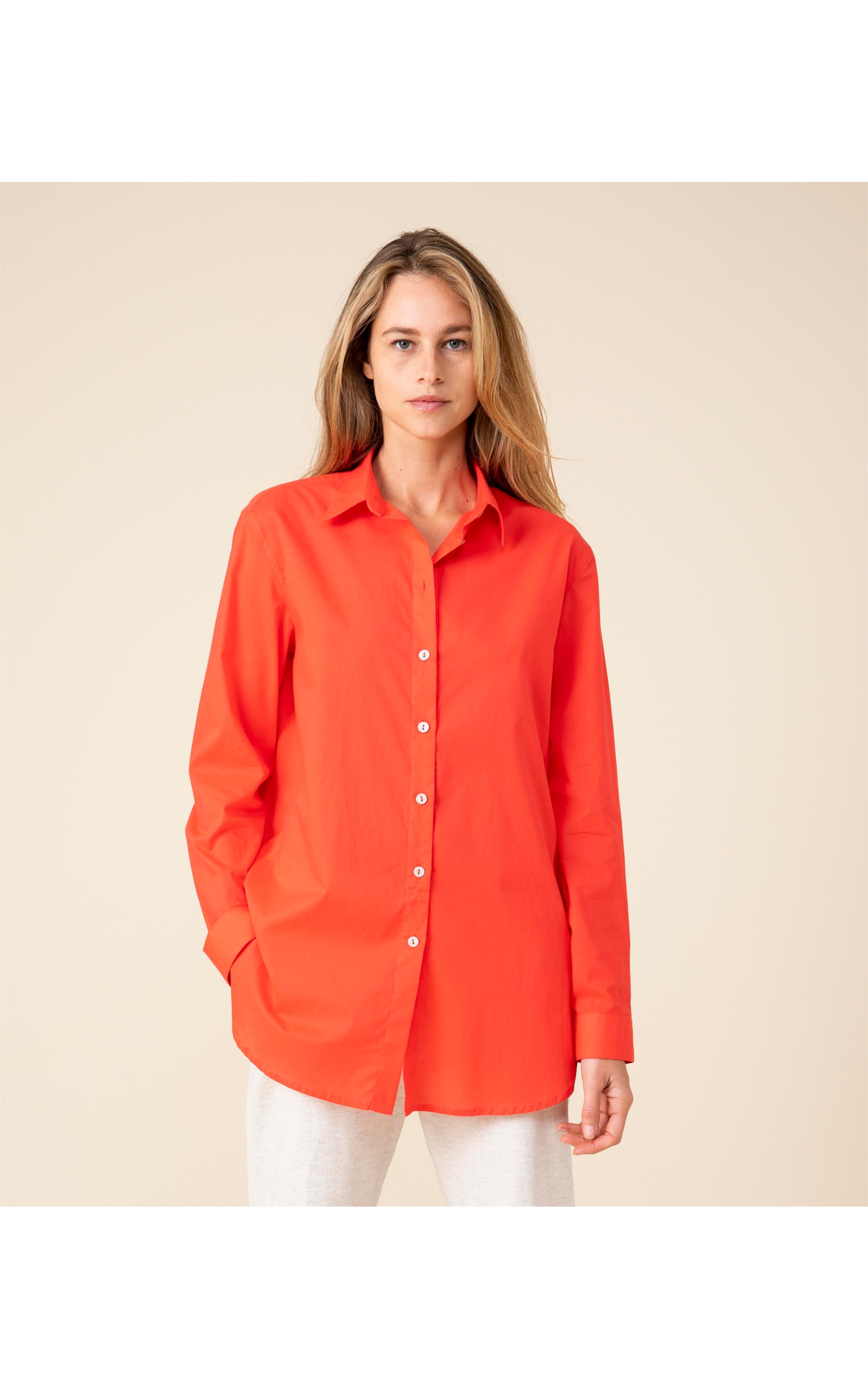 Camisa Heras Algodão Coral