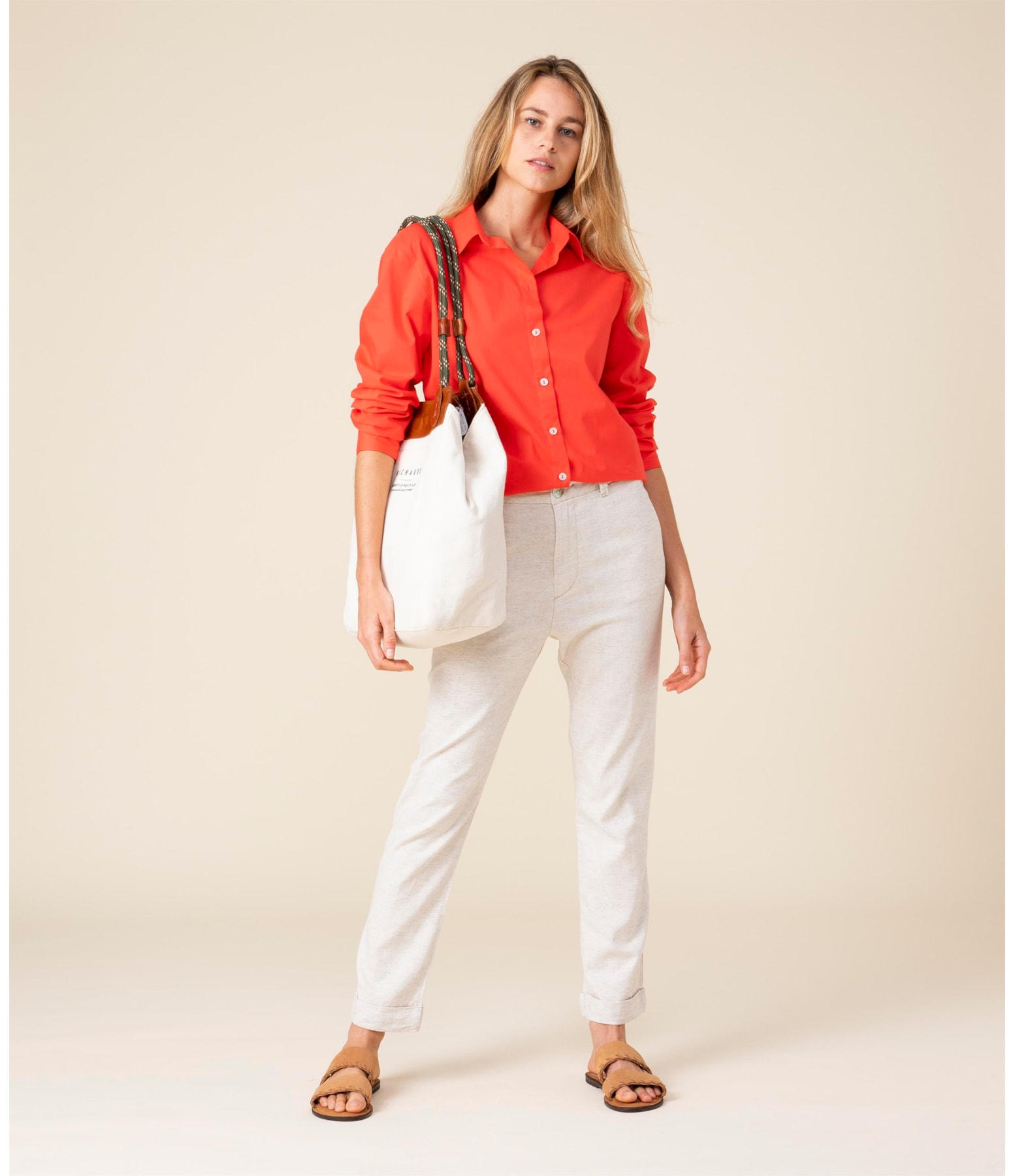 Camisa Heras Algodão Coral