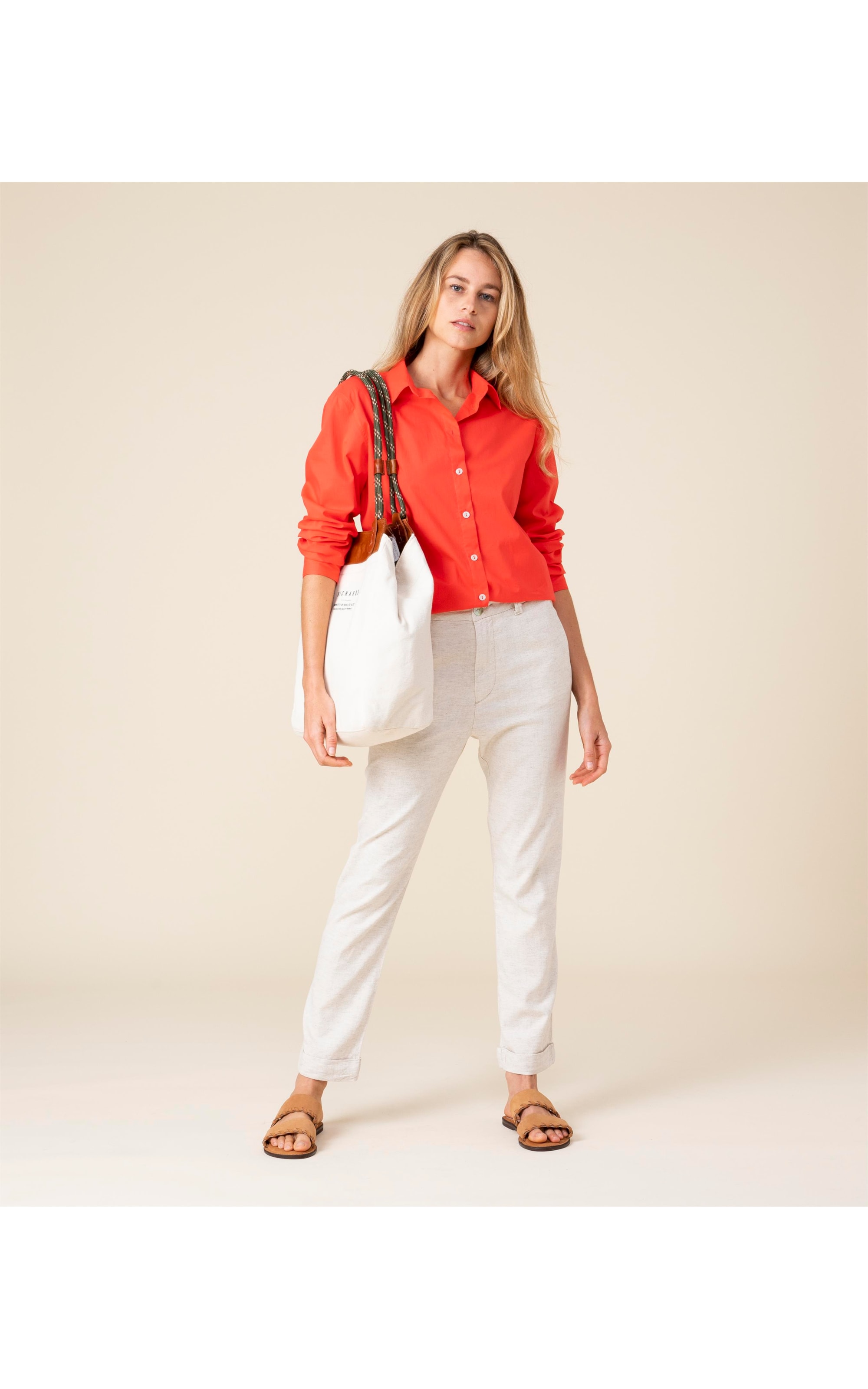 Camisa Heras Algodão Coral