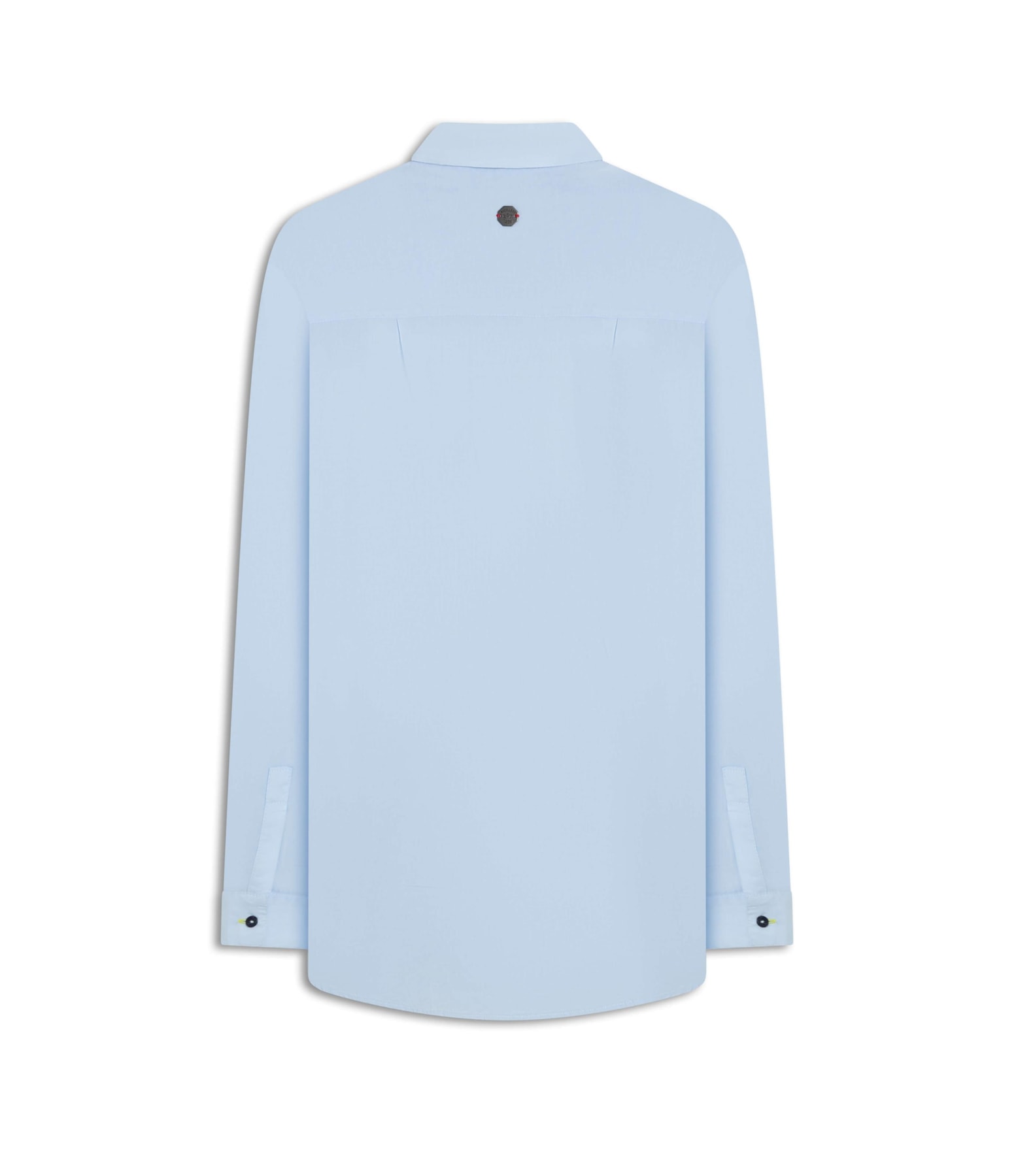 Camisa Heras Voil de Algodão Azul Claro