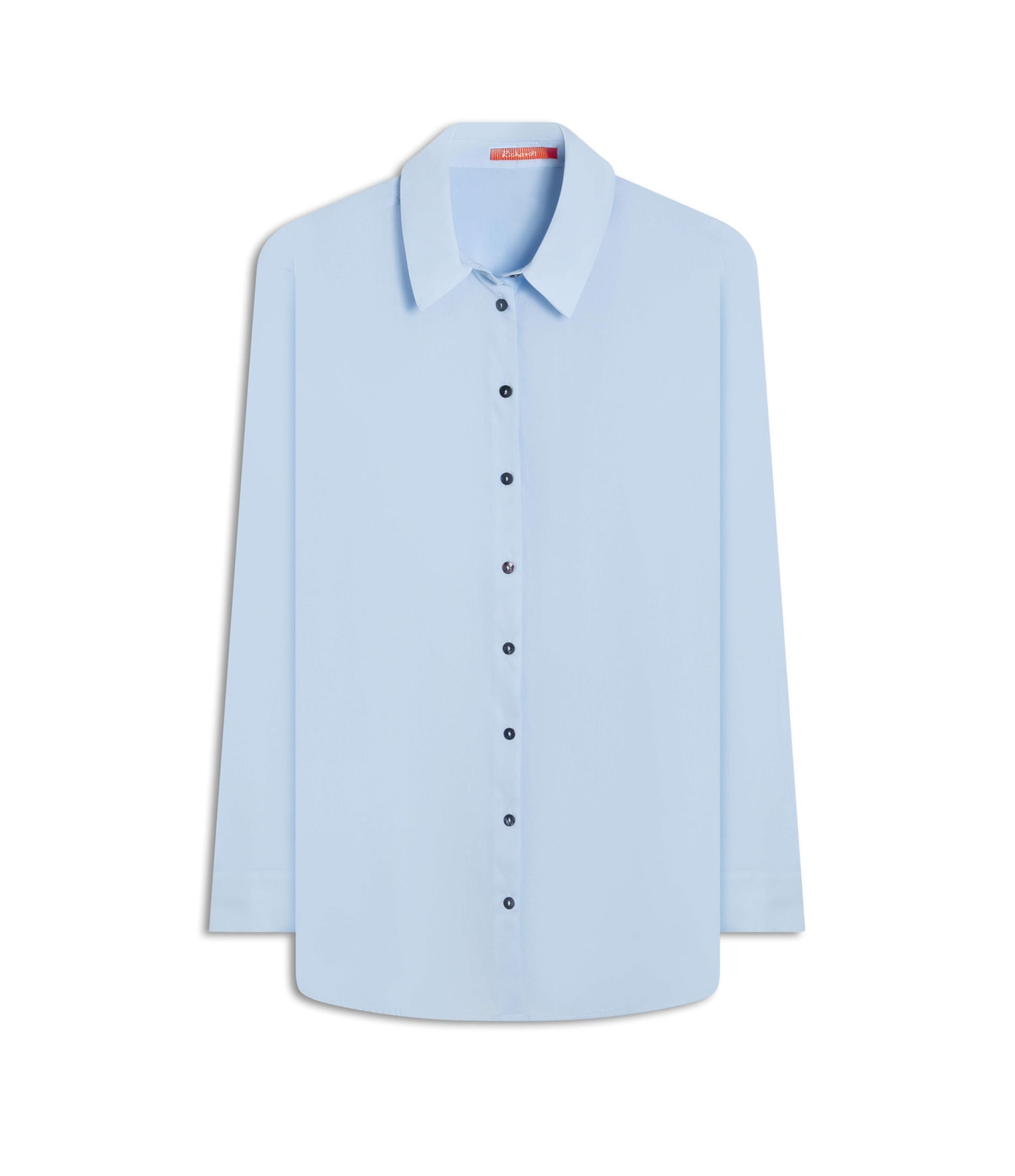 Camisa Heras Voil de Algodão Azul Claro