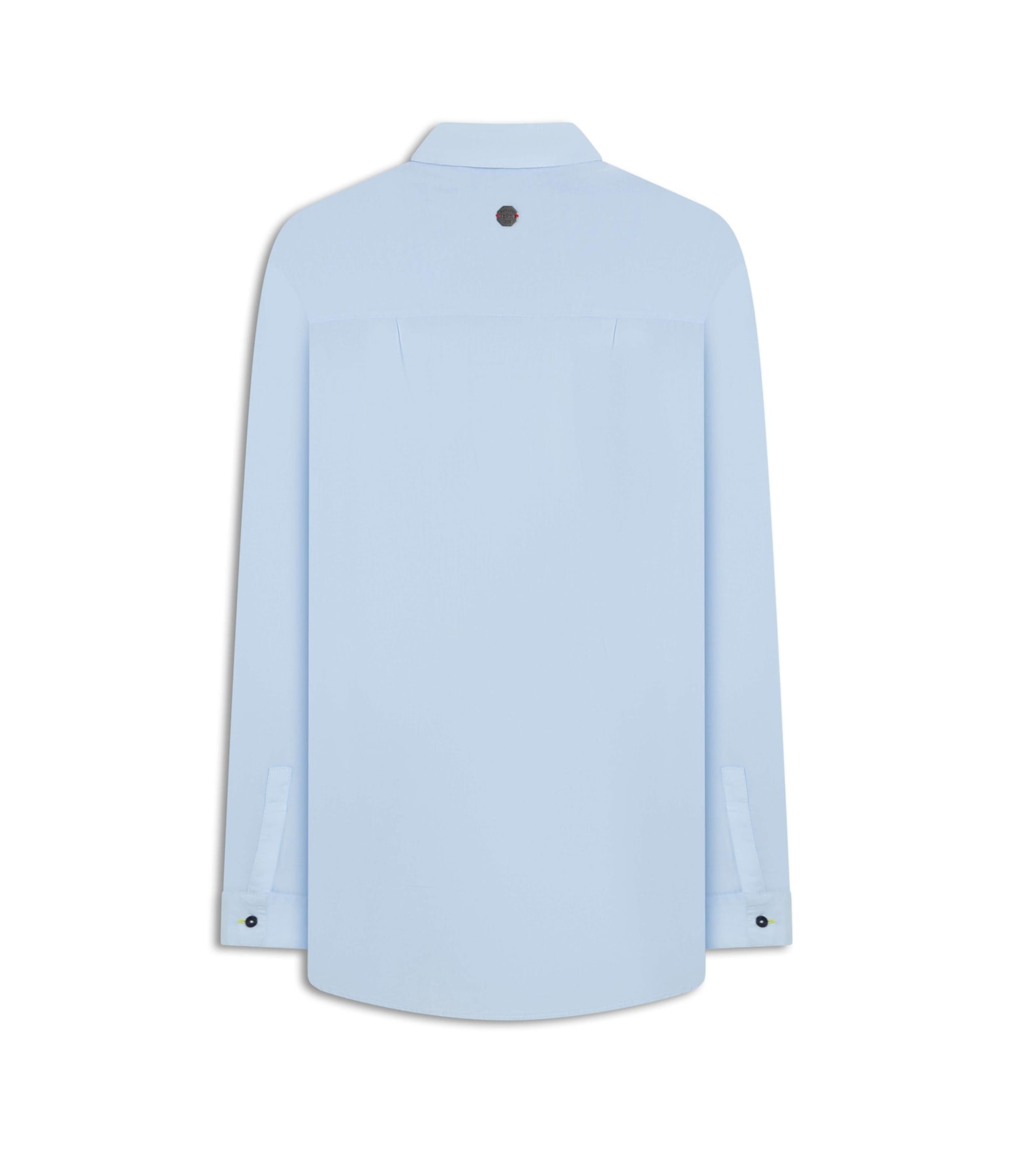 Camisa Heras Voil de Algodão Azul Claro