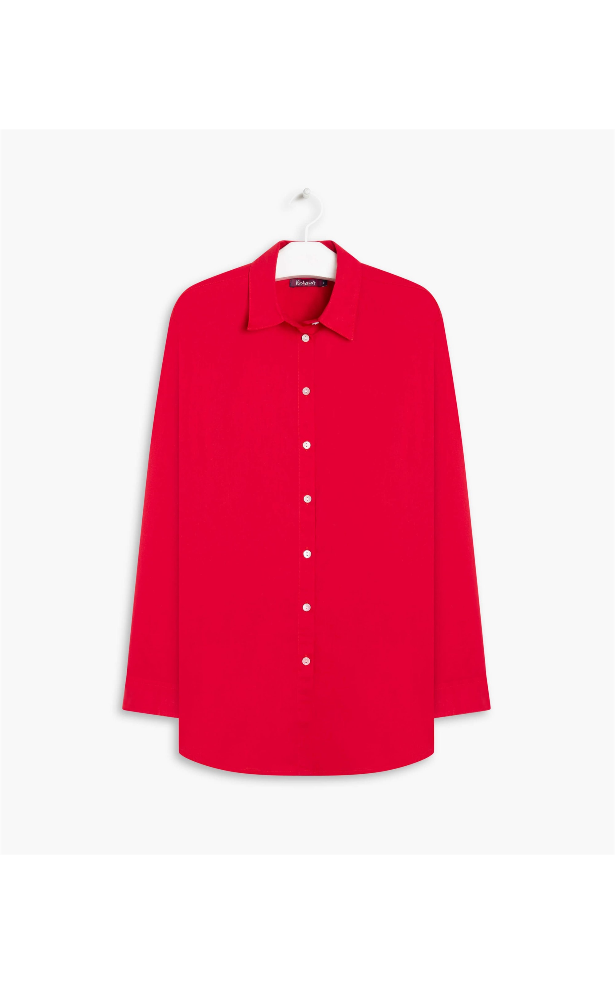 Camisa Heras Voil de Algodão Bordeaux