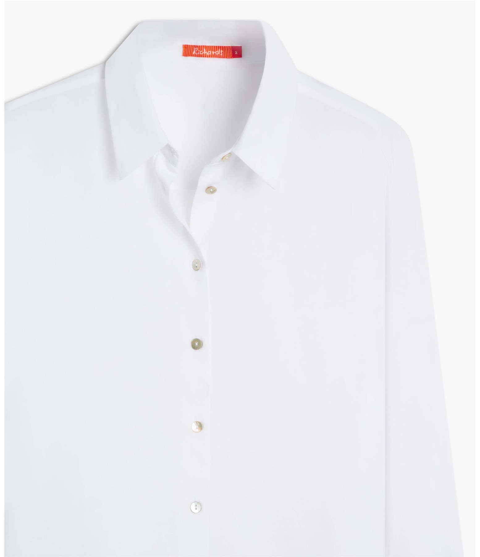 Camisa Heras Voil de Algodão Branco