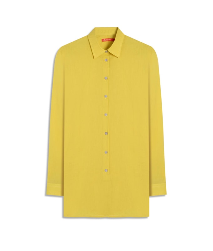 Camisa Heras Voil de Algodão Lemon