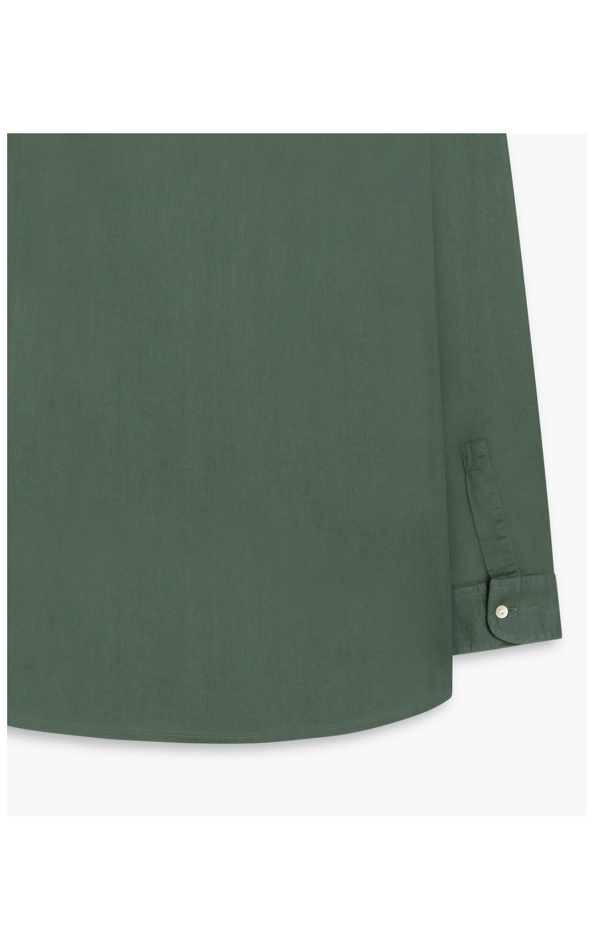 Camisa Heras Voil de Algodão Verde Oliva
