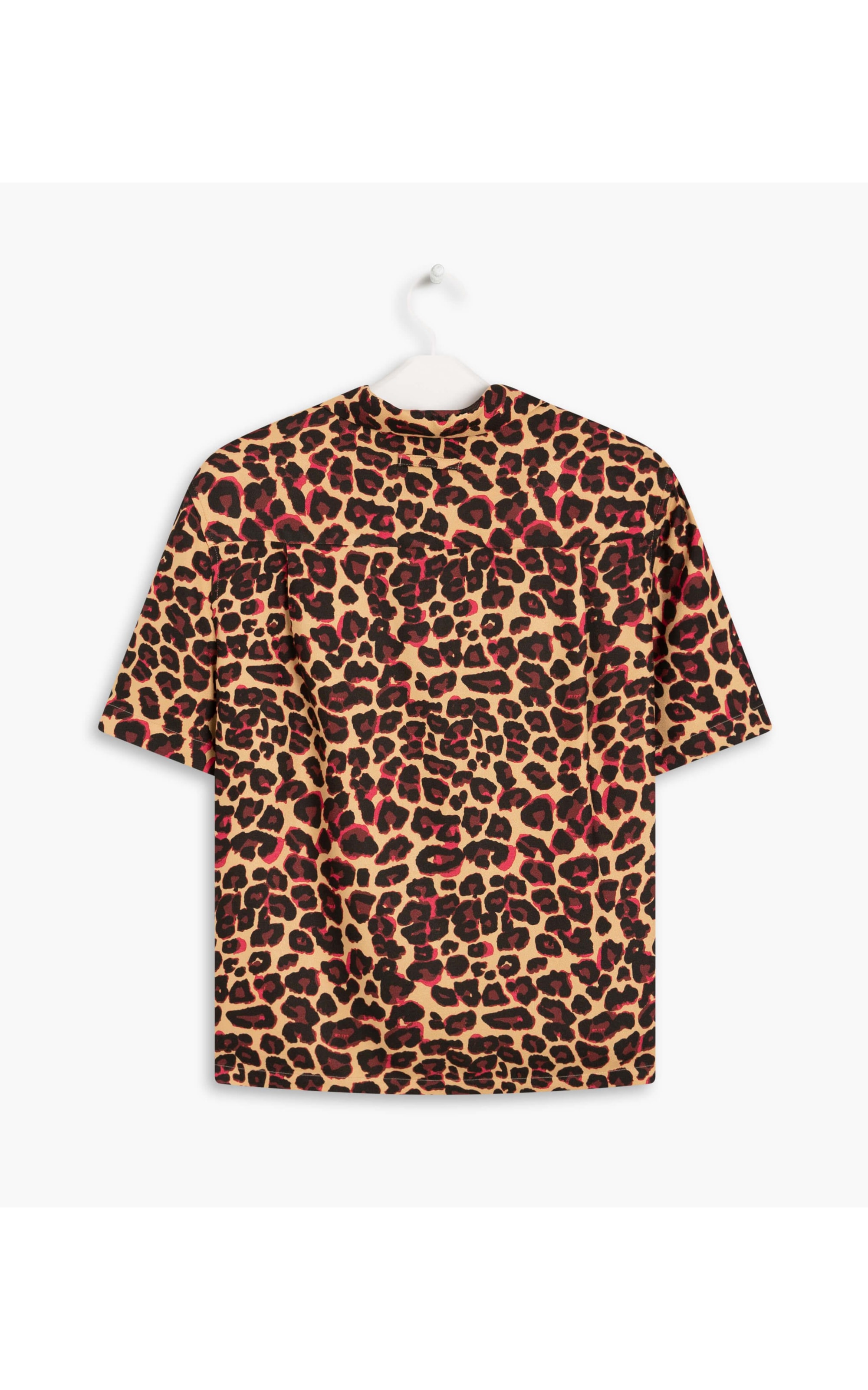 Camisa Hibisco Print Areia