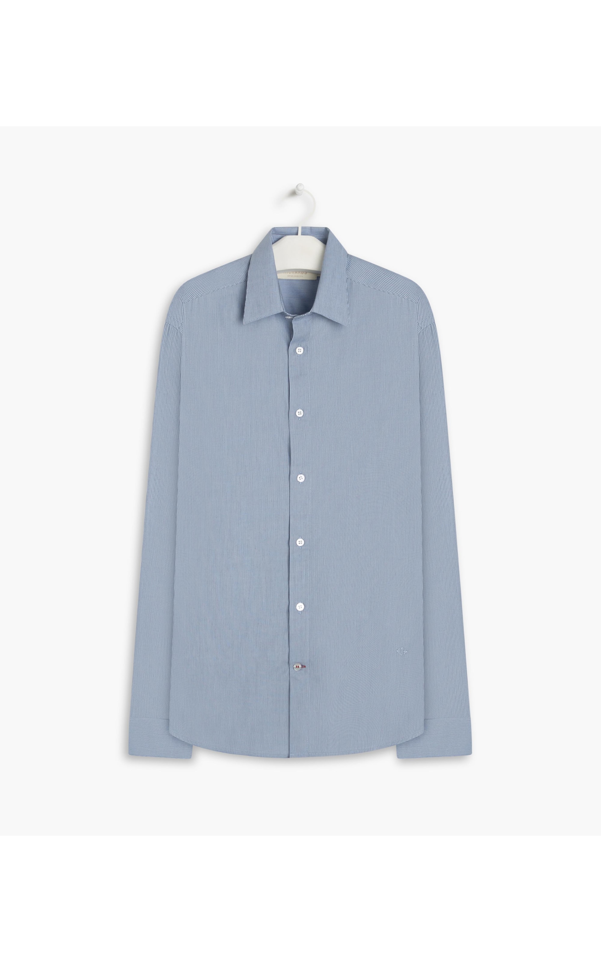 Camisa Hope Fiji Ml Azul Seco