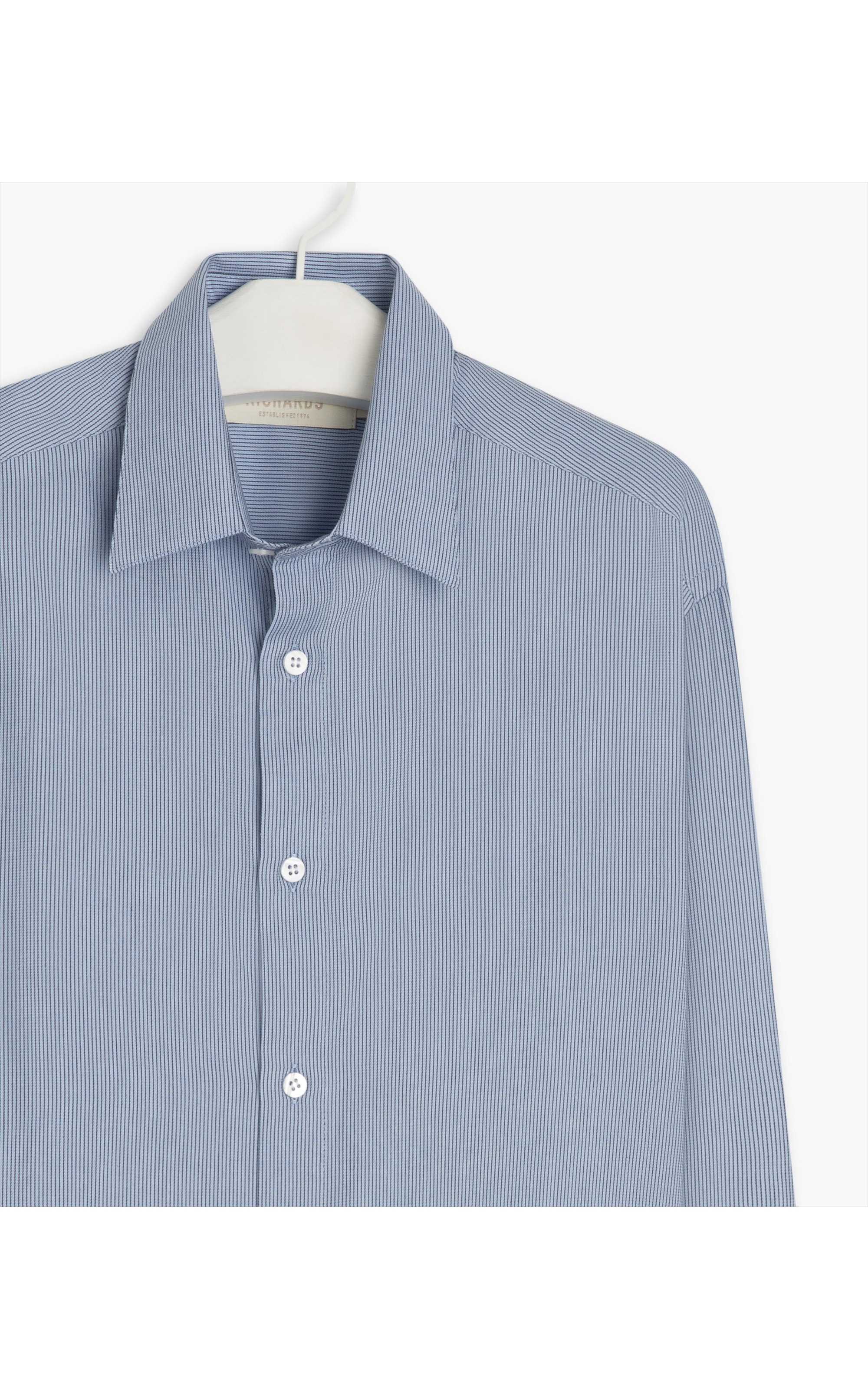 Camisa Hope Fiji Ml Azul Seco
