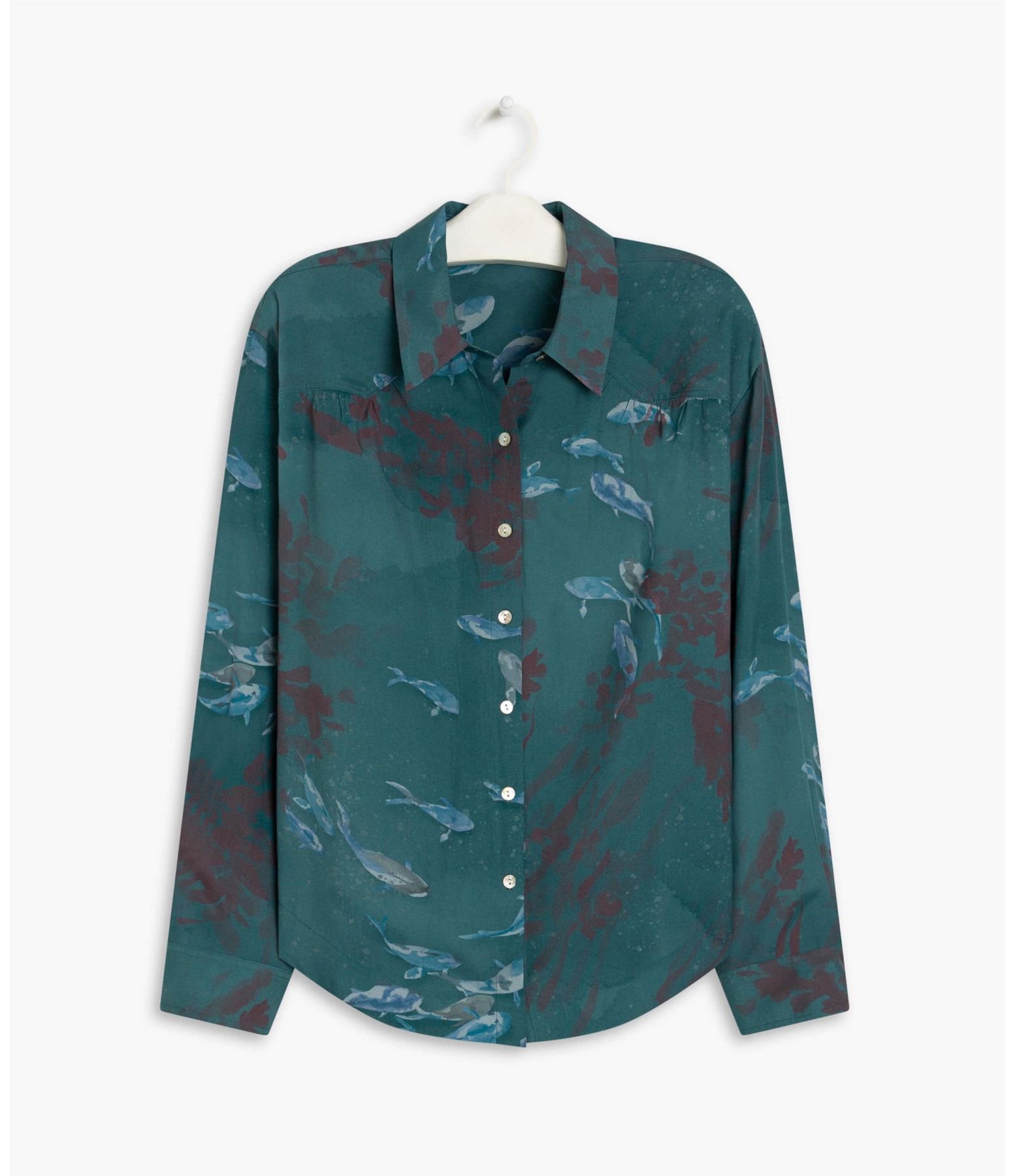 Camisa Irina Carpas Verde