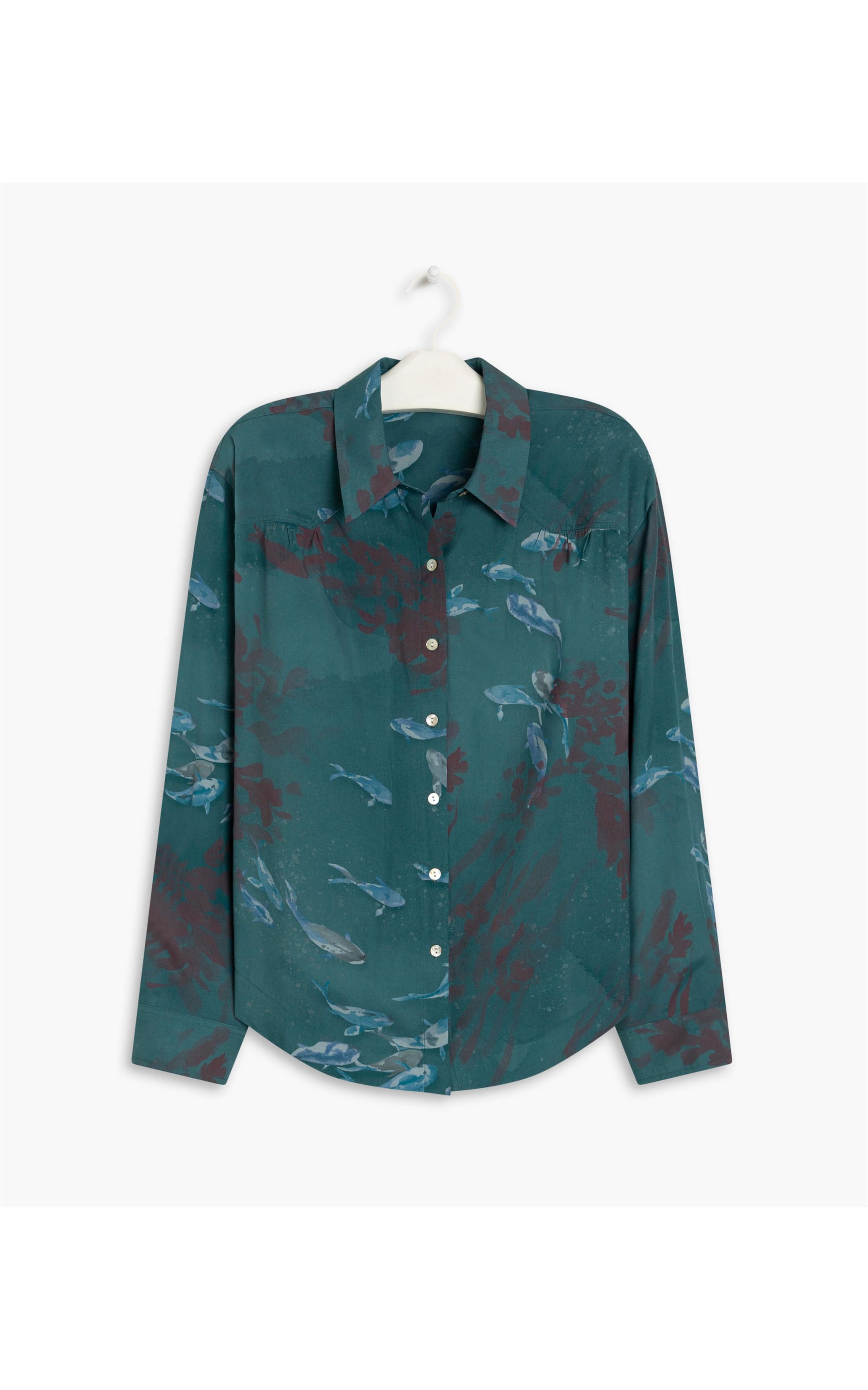 Camisa Irina Carpas Verde