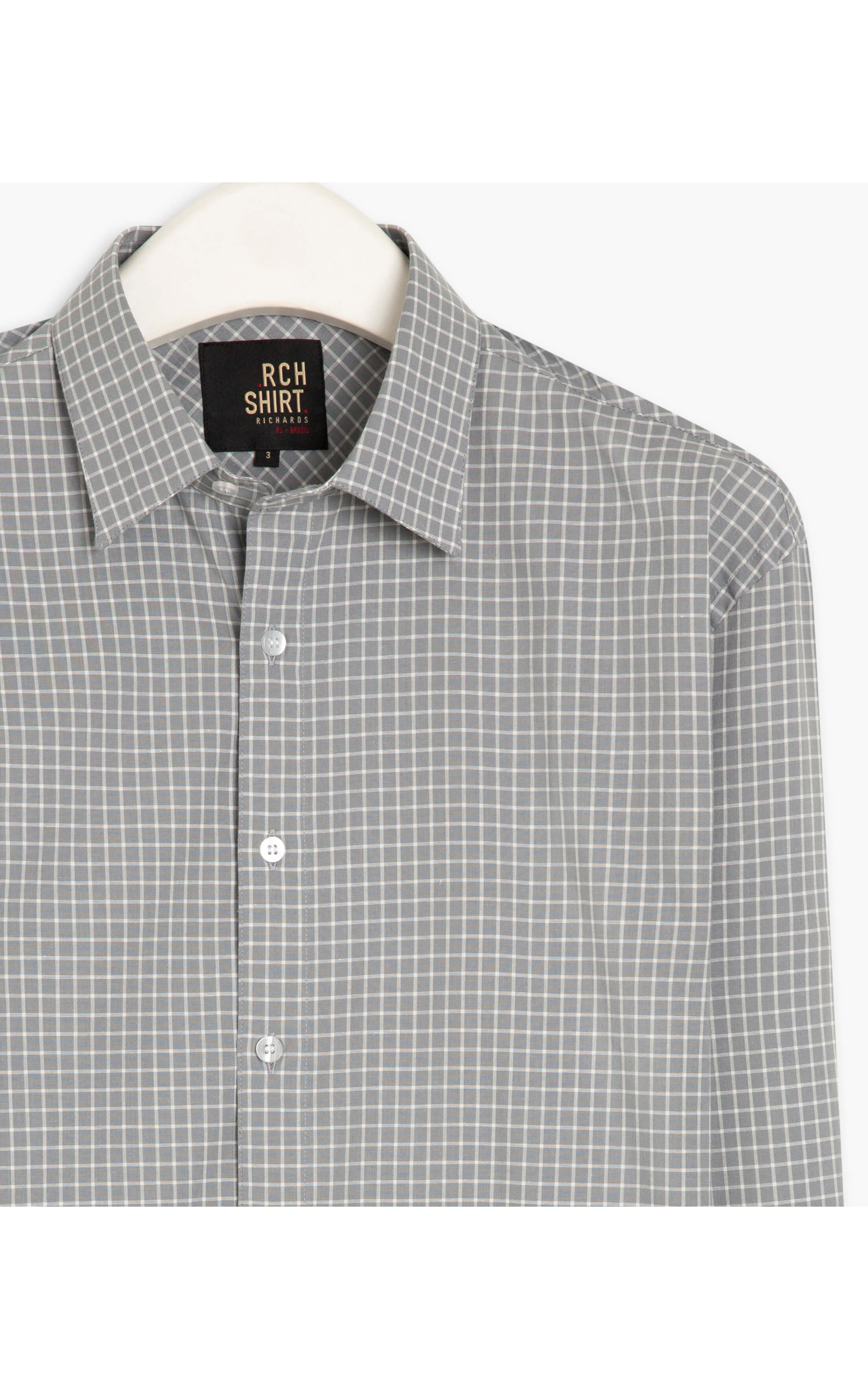 Camisa Israel Xadrez Ml Gelo