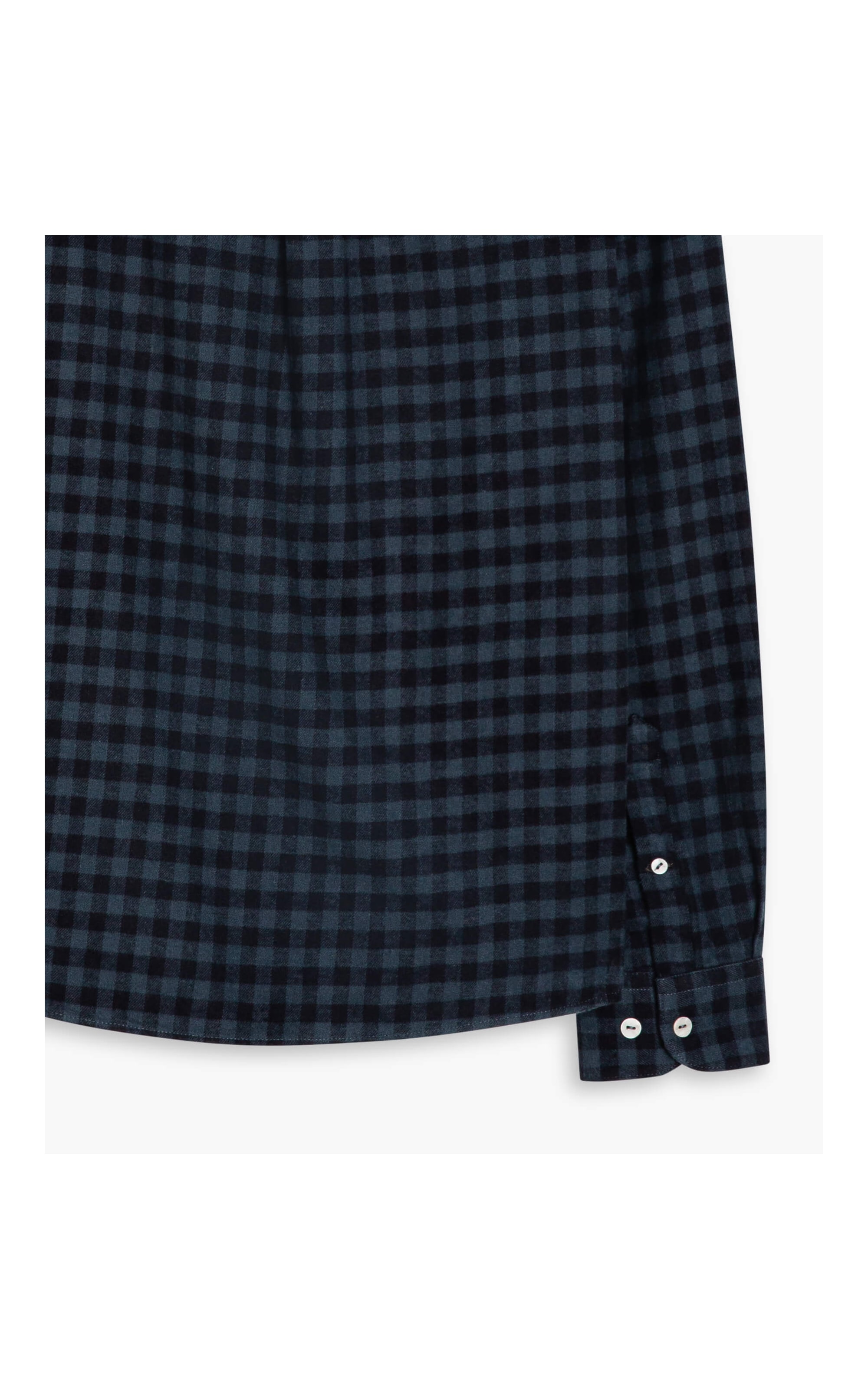 Camisa Ivan Flanela Xadrez Azul Bic