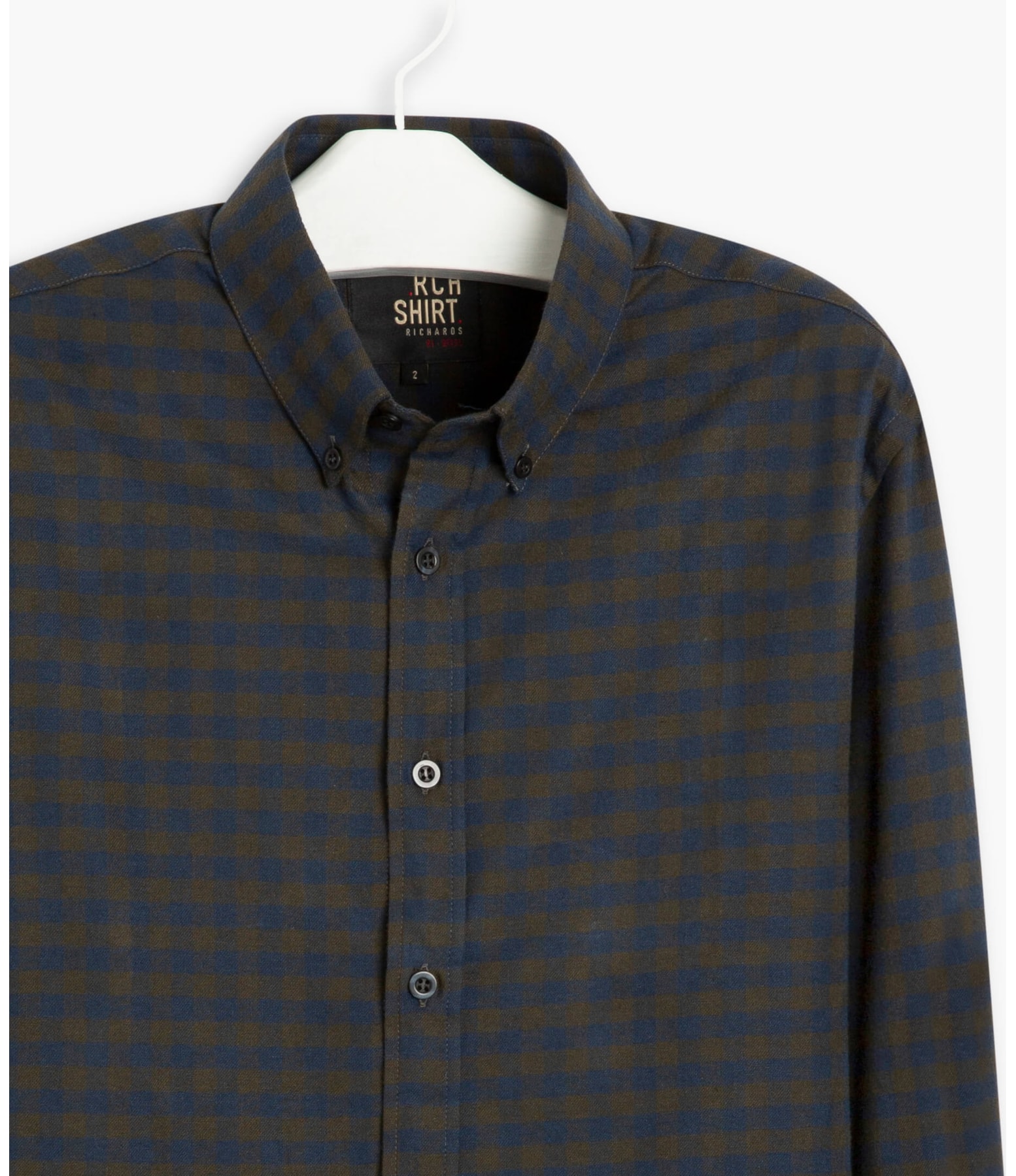 Camisa Ivan Flanela Xadrez Musgo
