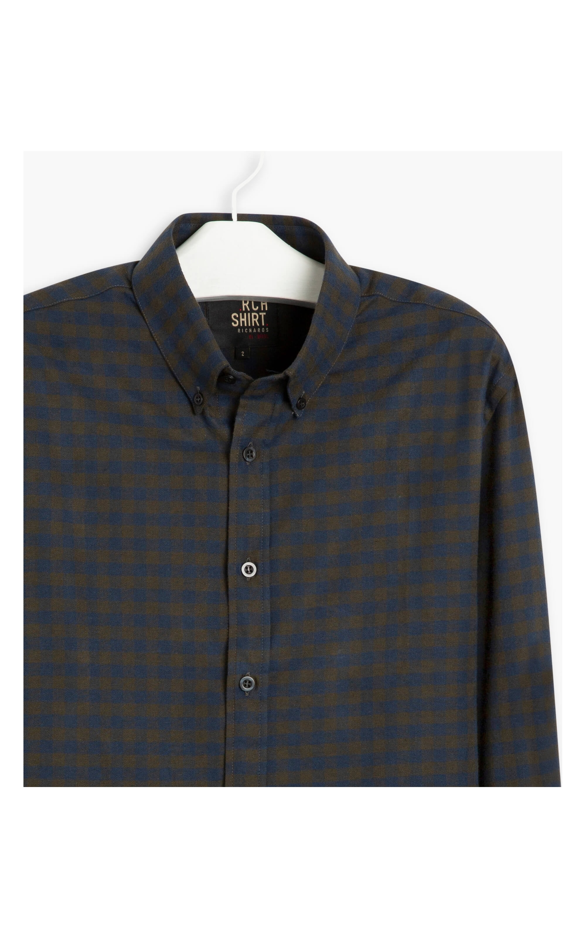 Camisa Ivan Flanela Xadrez Musgo