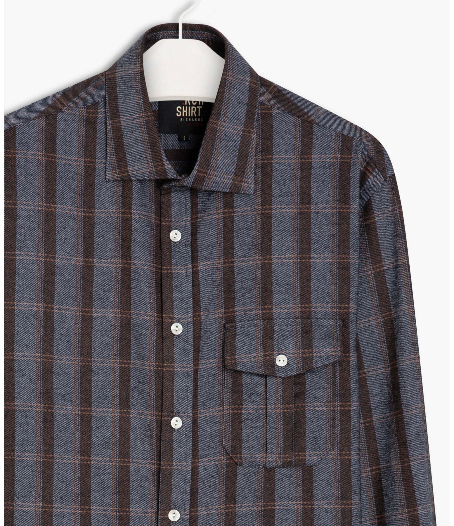 Camisa Jack Flanela Xadrez Ml Cafe