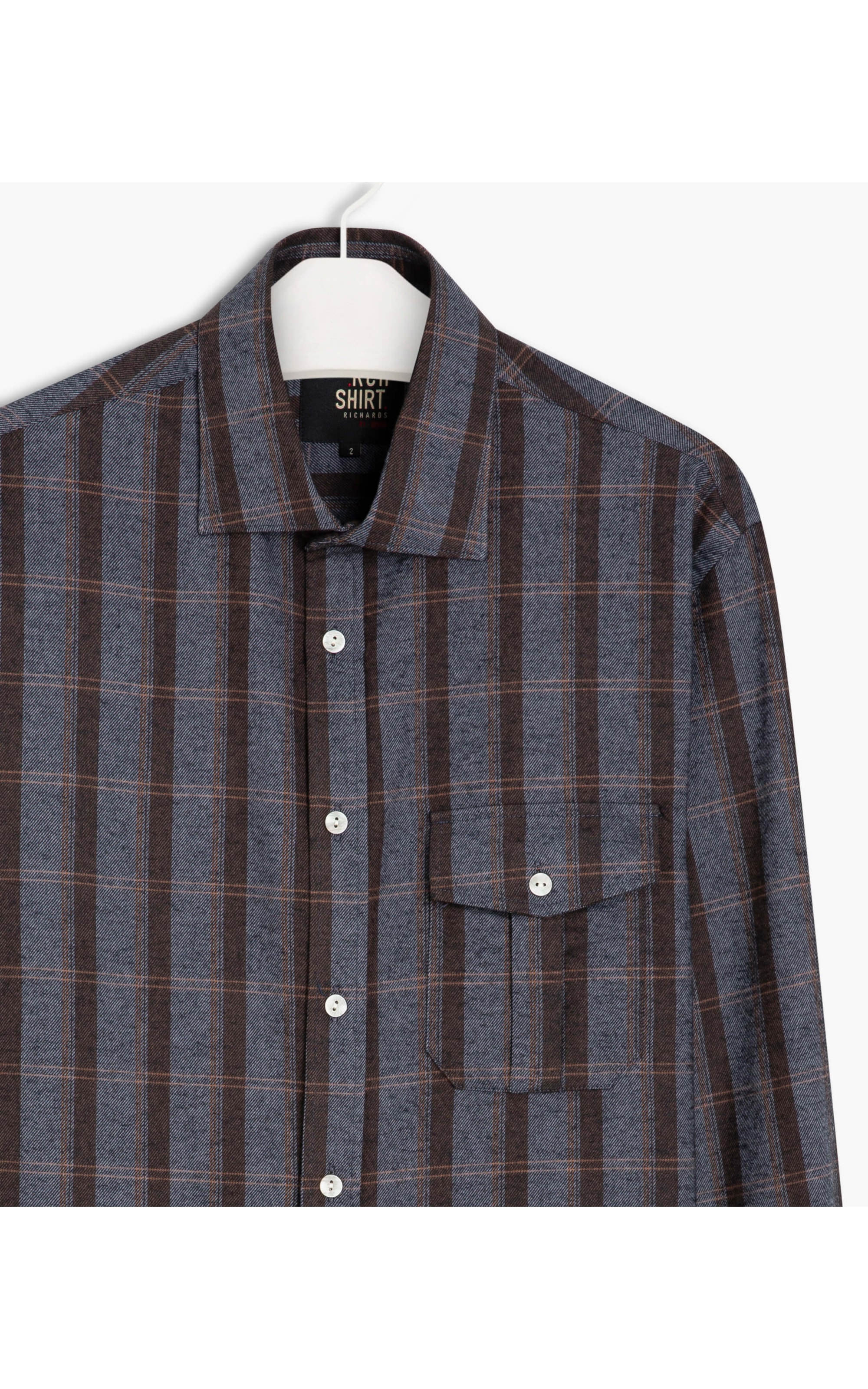 Camisa Jack Flanela Xadrez Ml Cafe