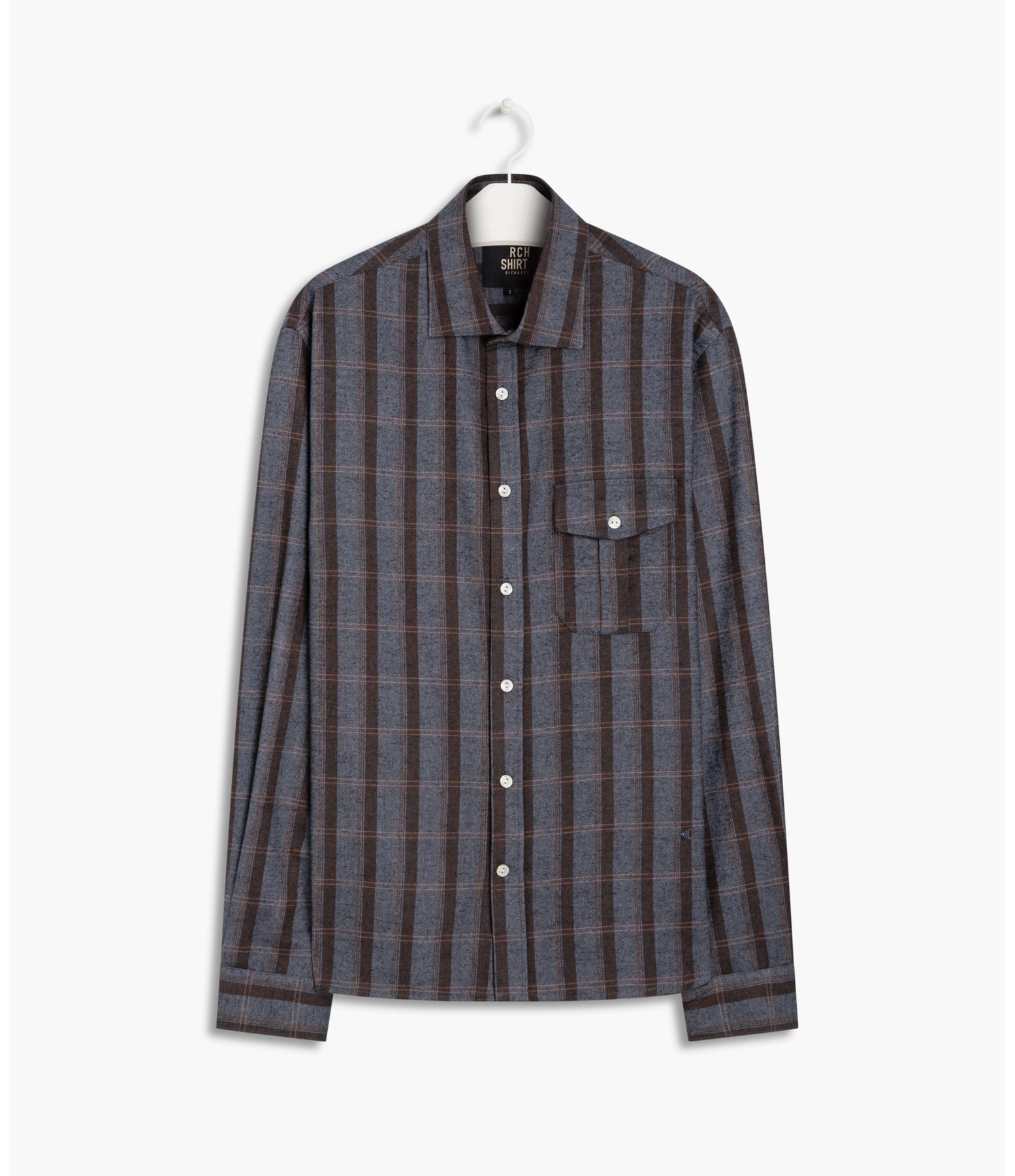 Camisa Jack Flanela Xadrez Ml Cafe