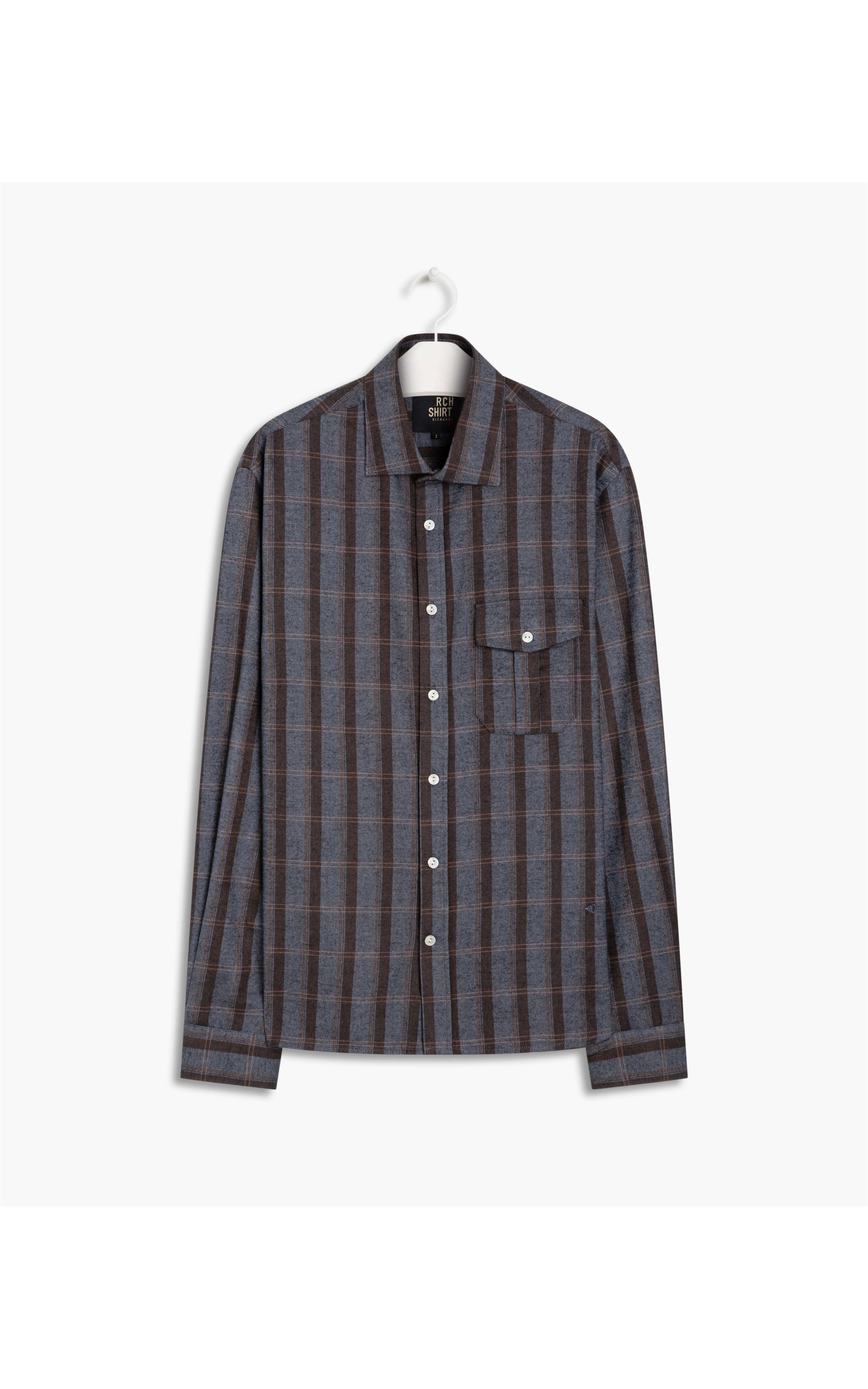 Camisa Jack Flanela Xadrez Ml Cafe