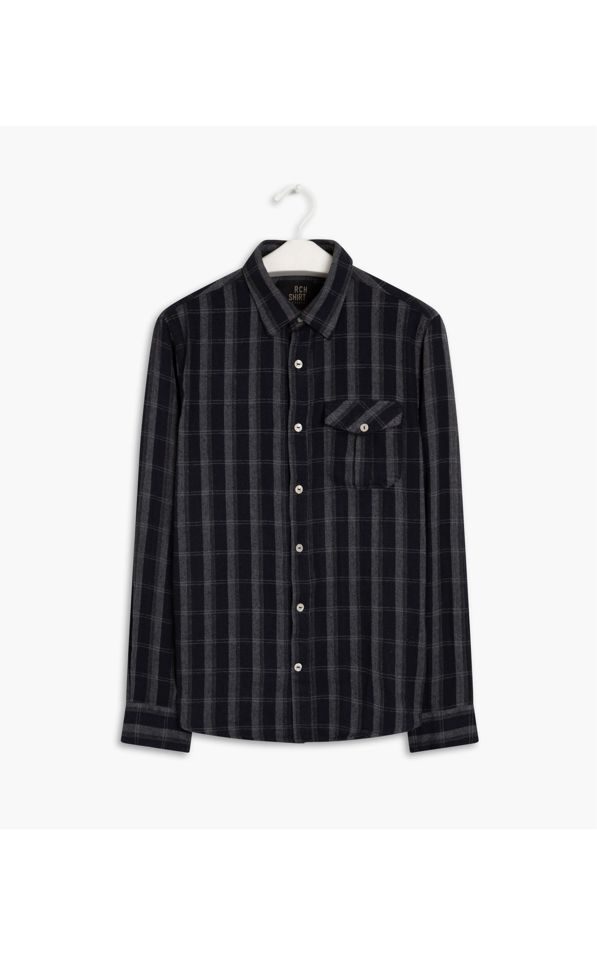 Camisa Jack Flanela Xadrez Ml Marinho