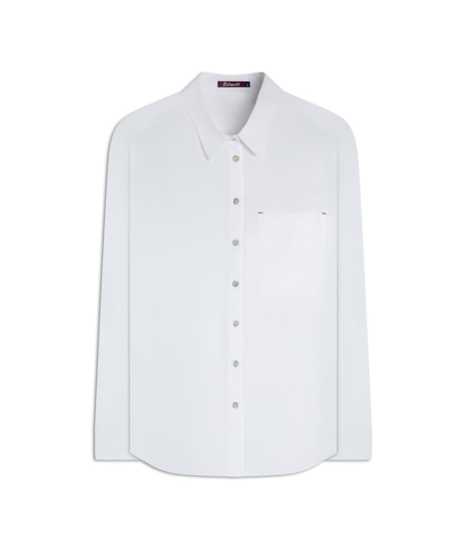 Camisa Jade Algodao Branco