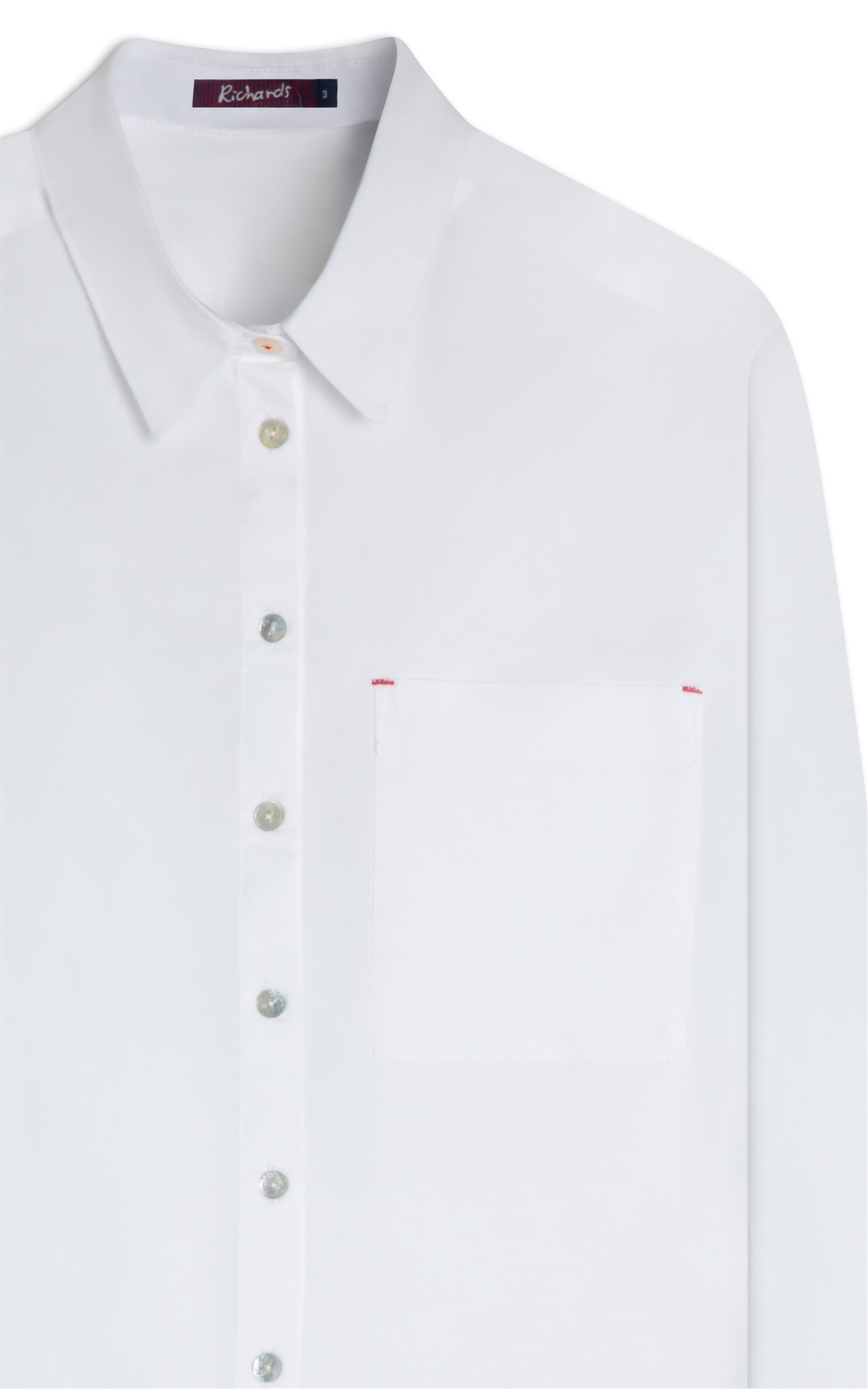 Camisa Jade Algodao Branco