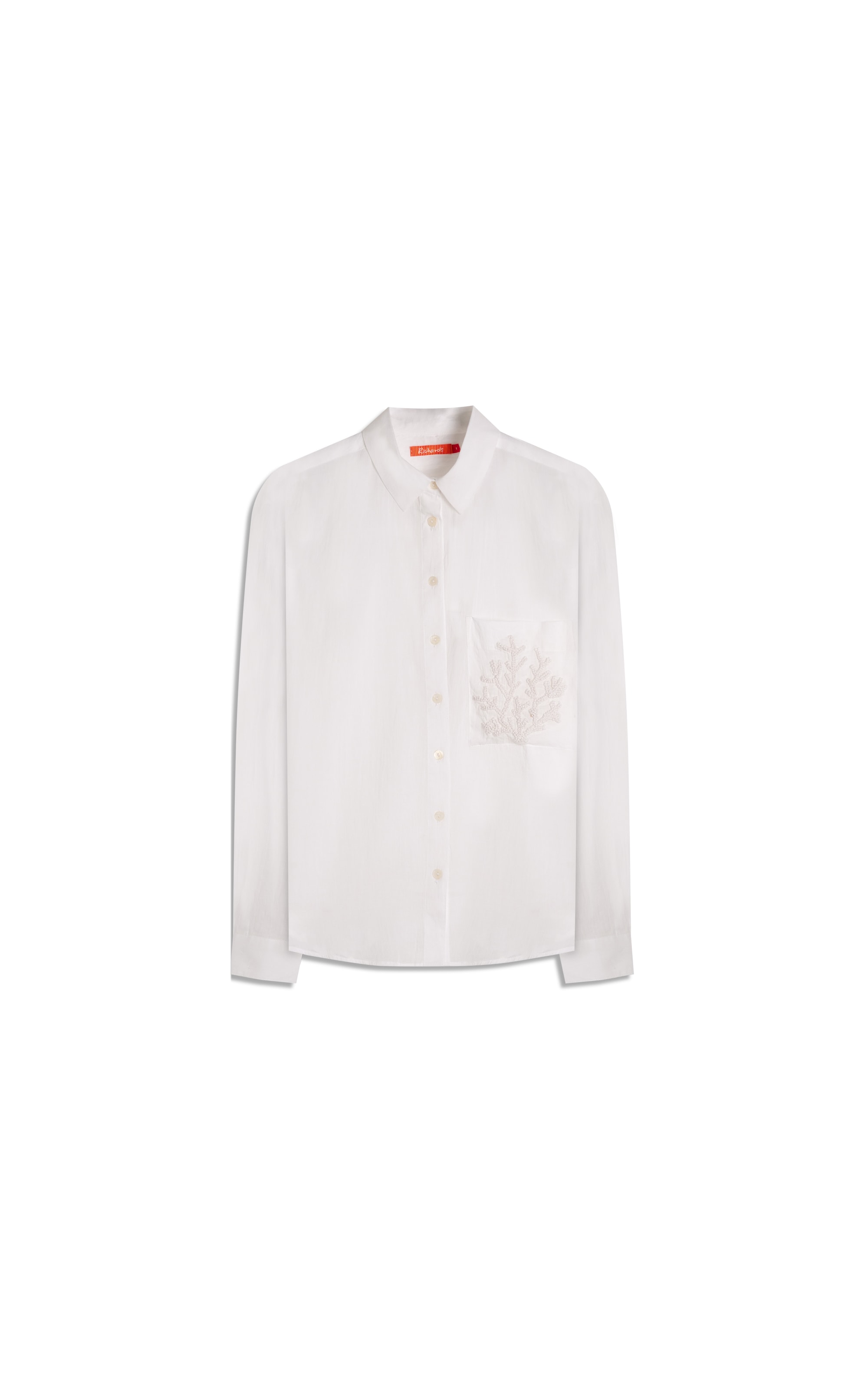 Camisa Jade Coral Off White