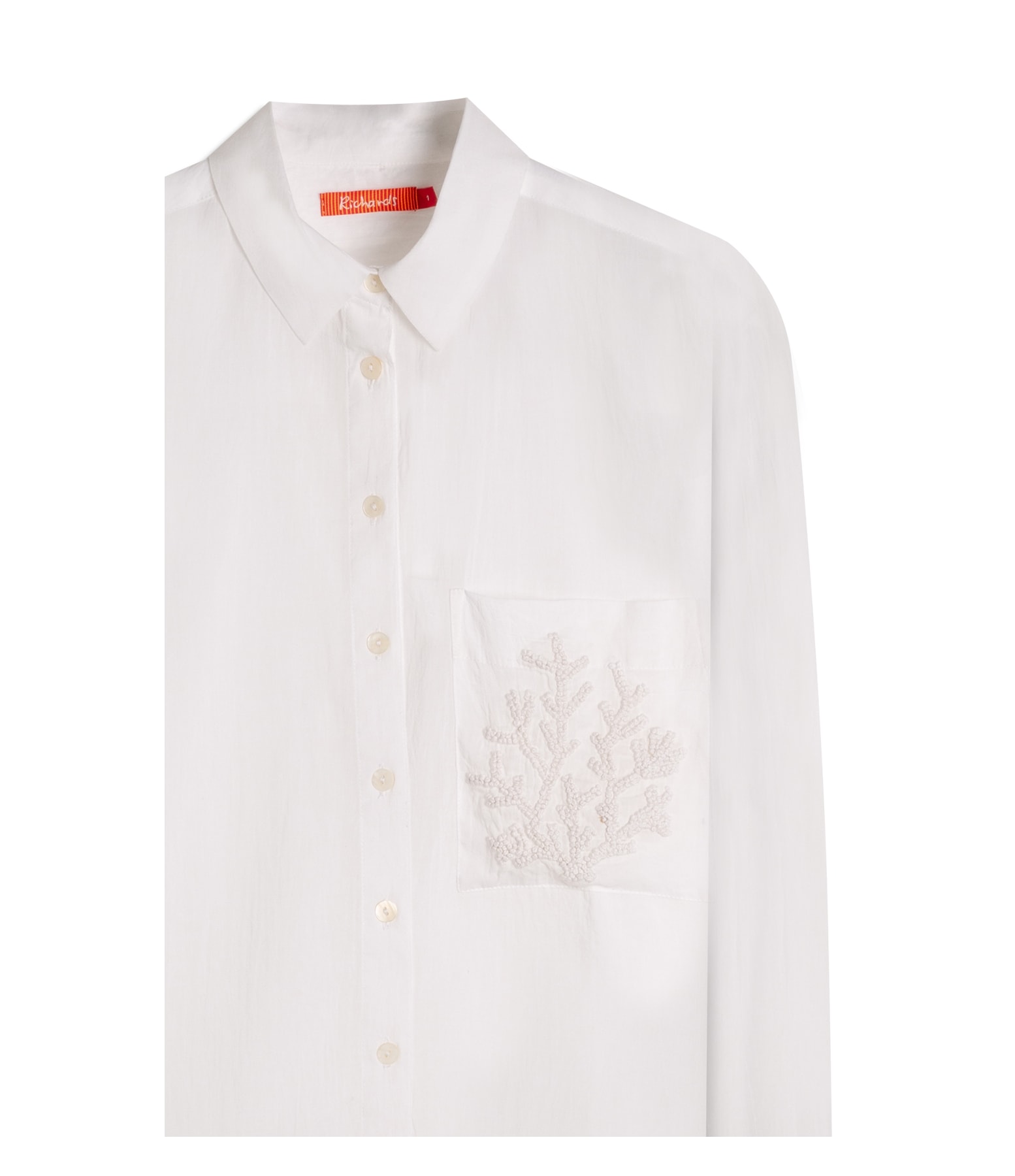Camisa Jade Coral Off White