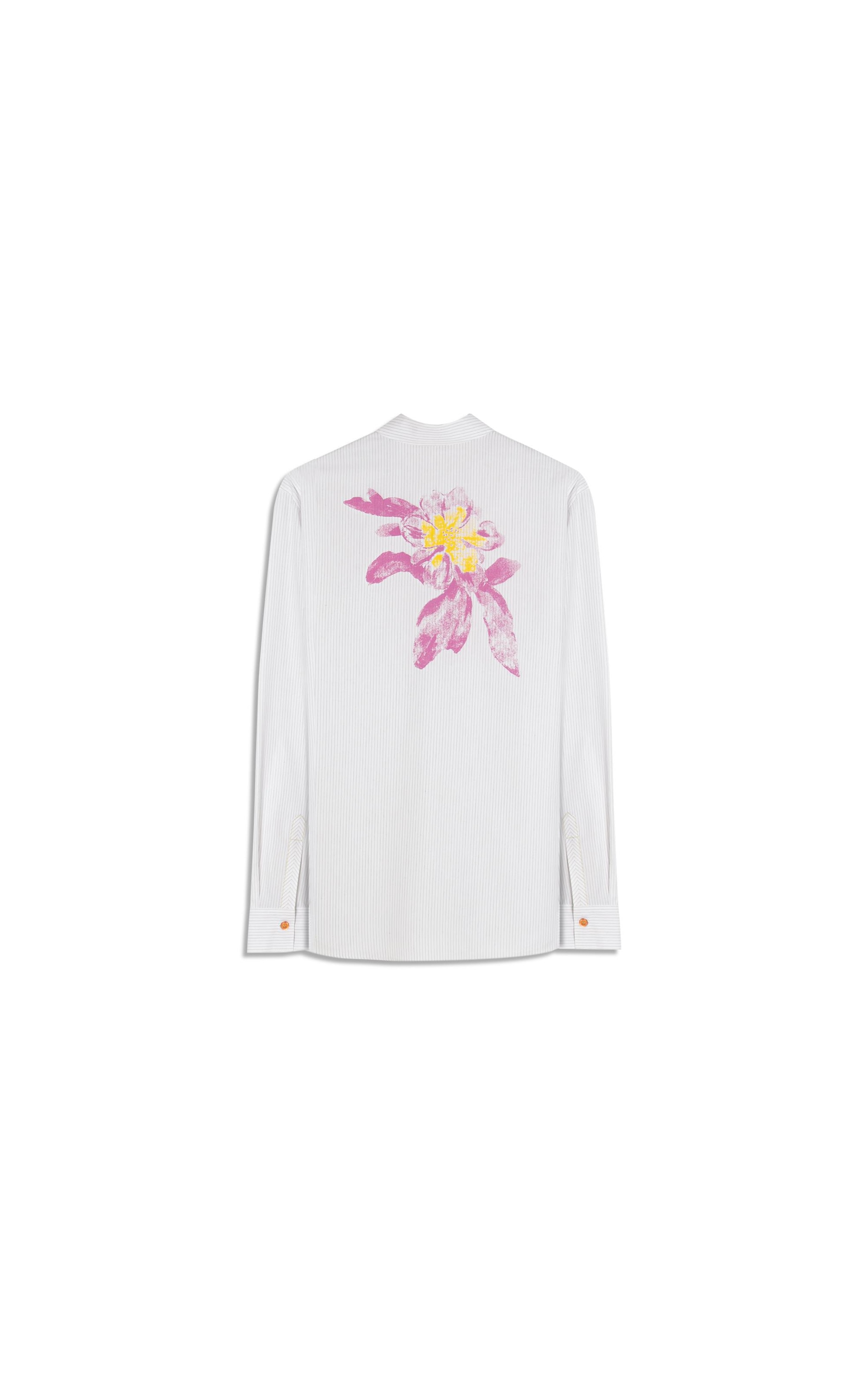 Camisa Jade Listras Algodao Azul Bic