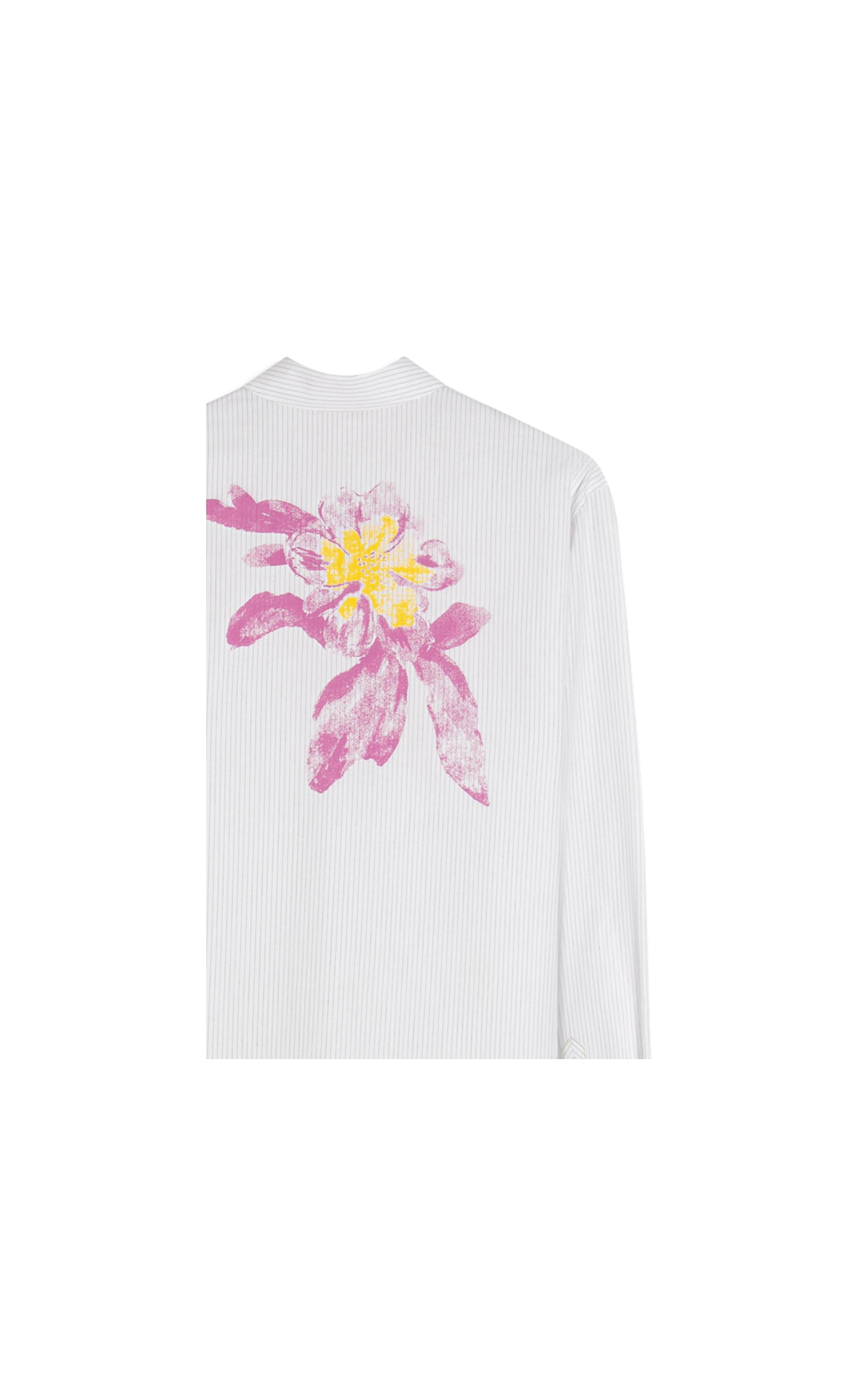 Camisa Jade Listras Algodao Azul Bic