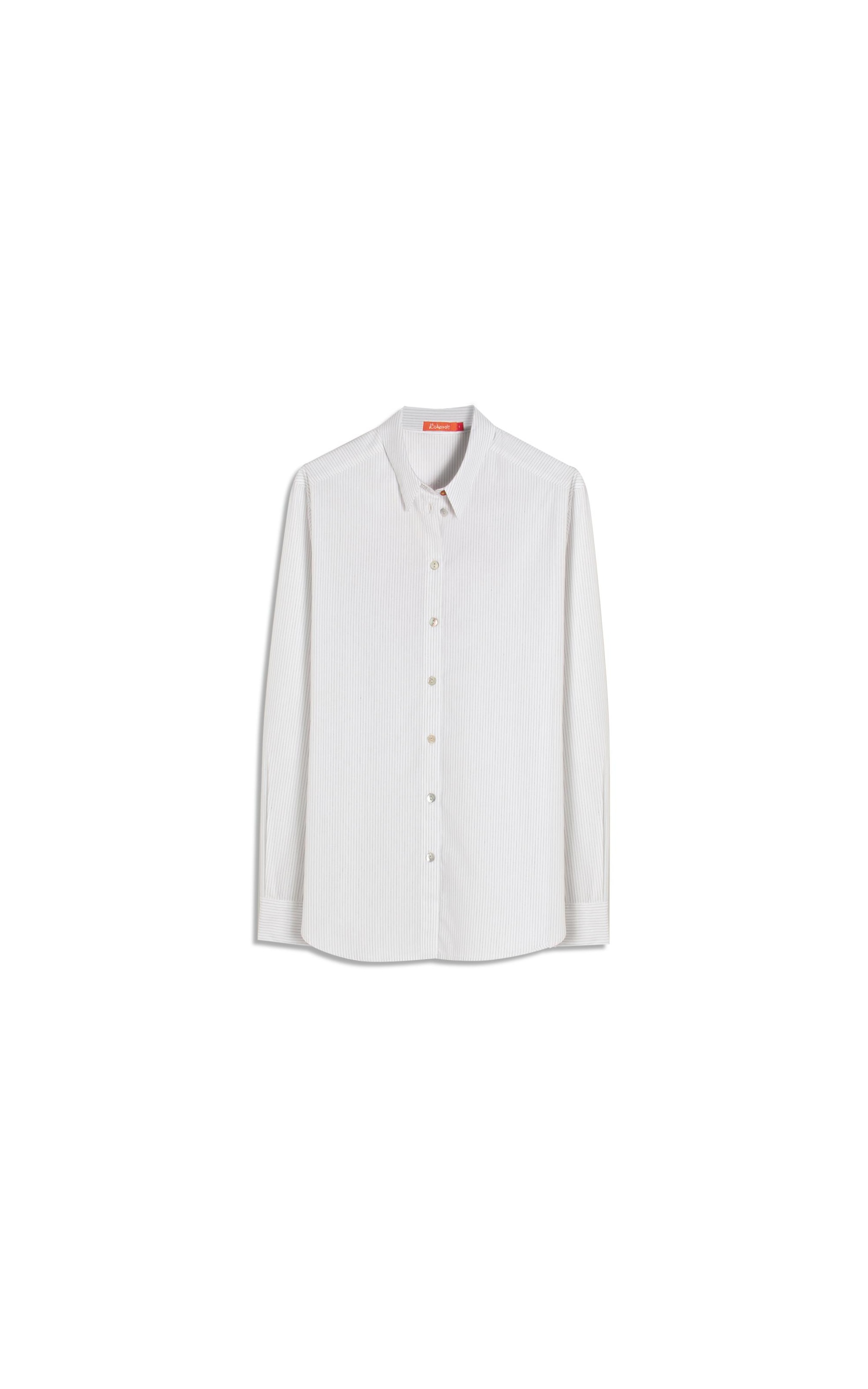 Camisa Jade Listras Algodao Azul Bic