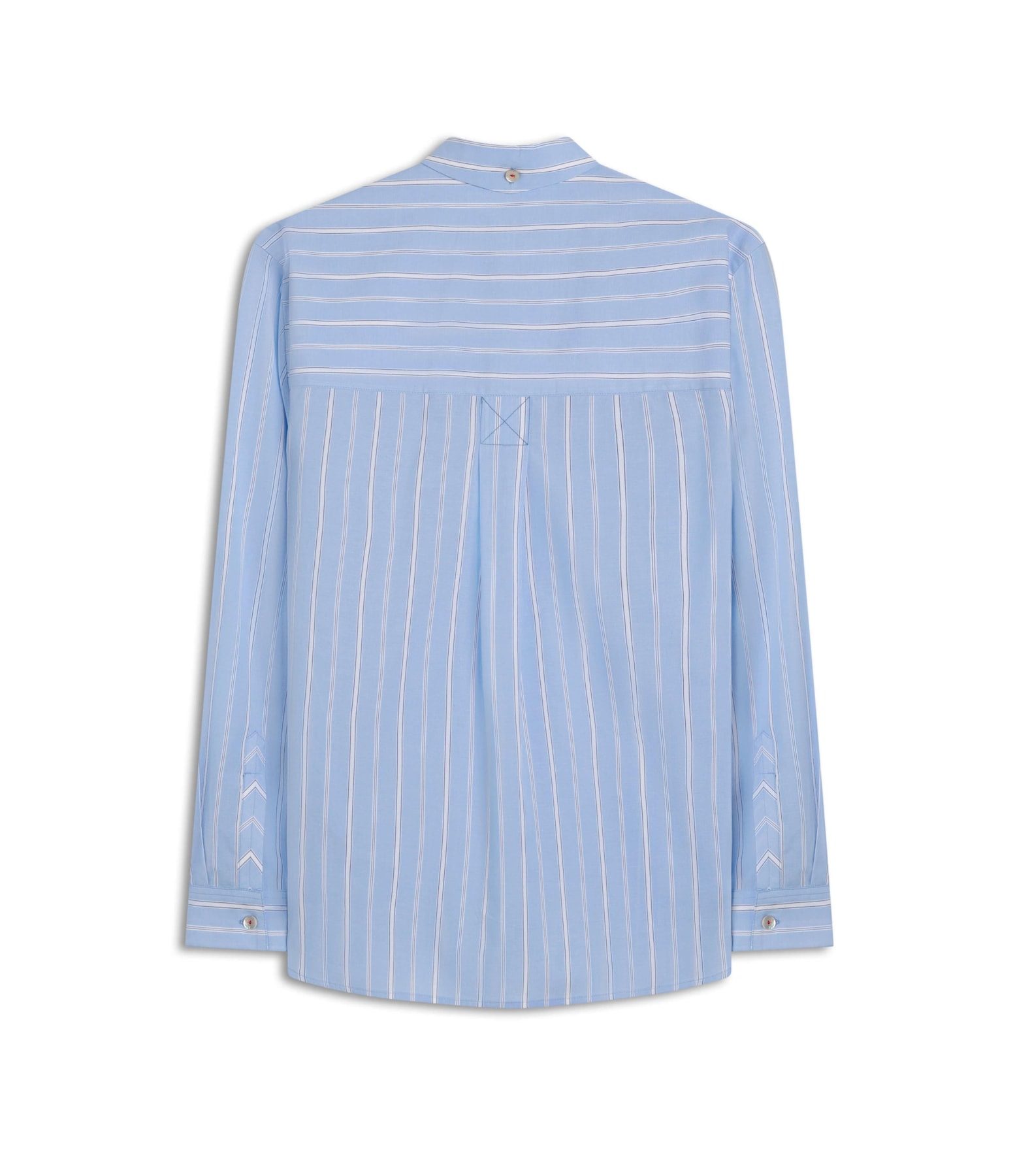 Camisa Jade Tricoline Striped Azul Bic