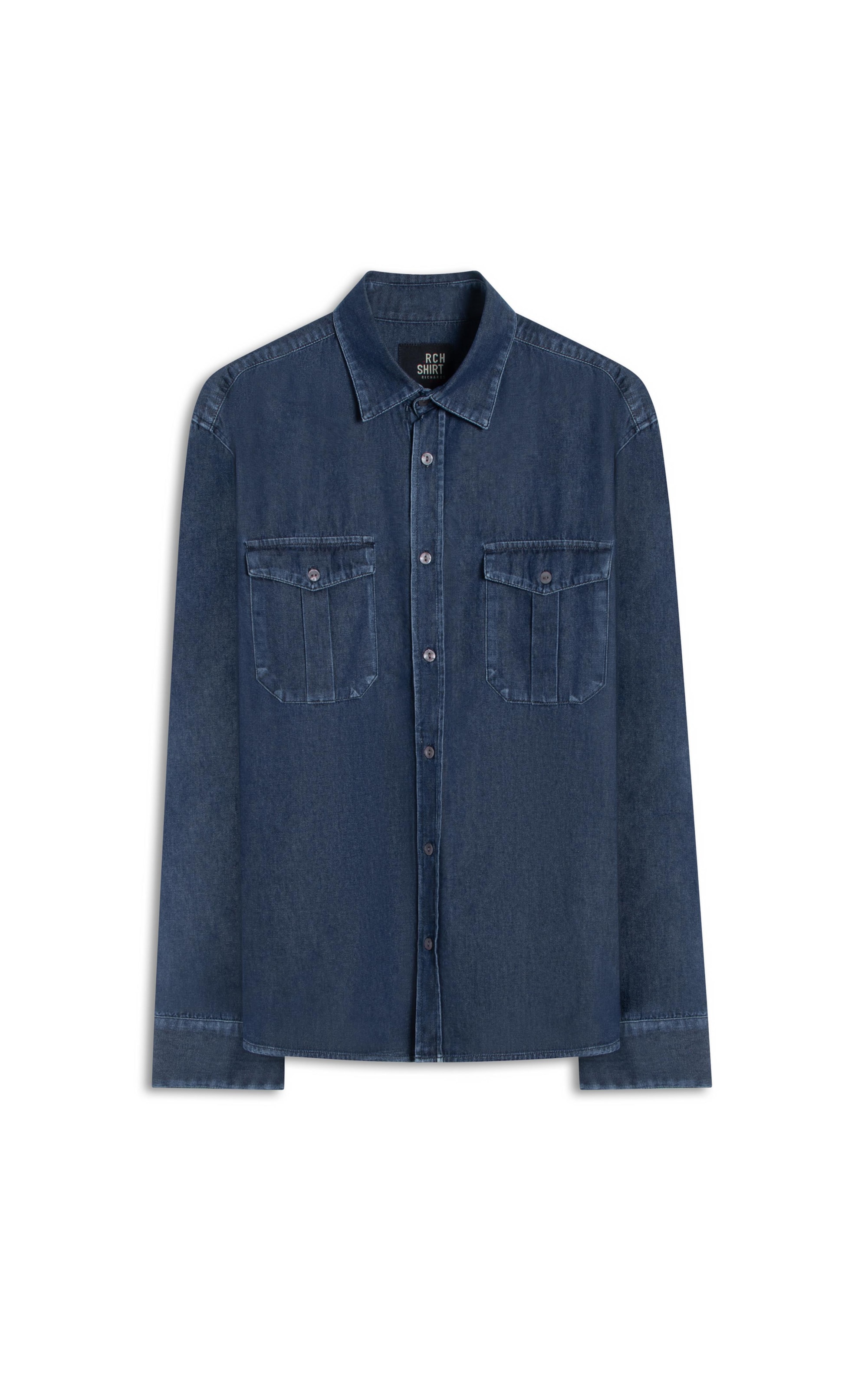 Camisa Jeans Rose Blue Lav. Escuro C/ Amac.+lixa