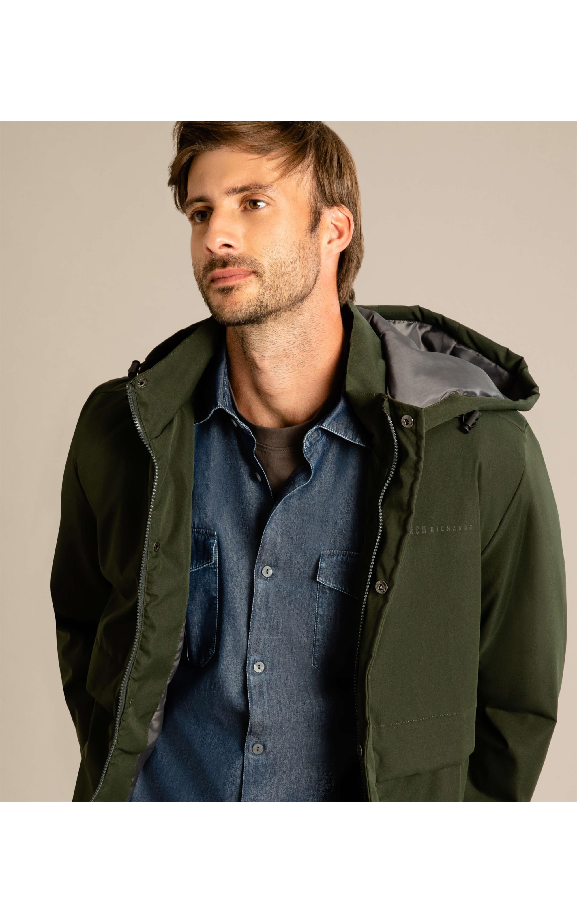 Camisa Jeans Traveler Marinho