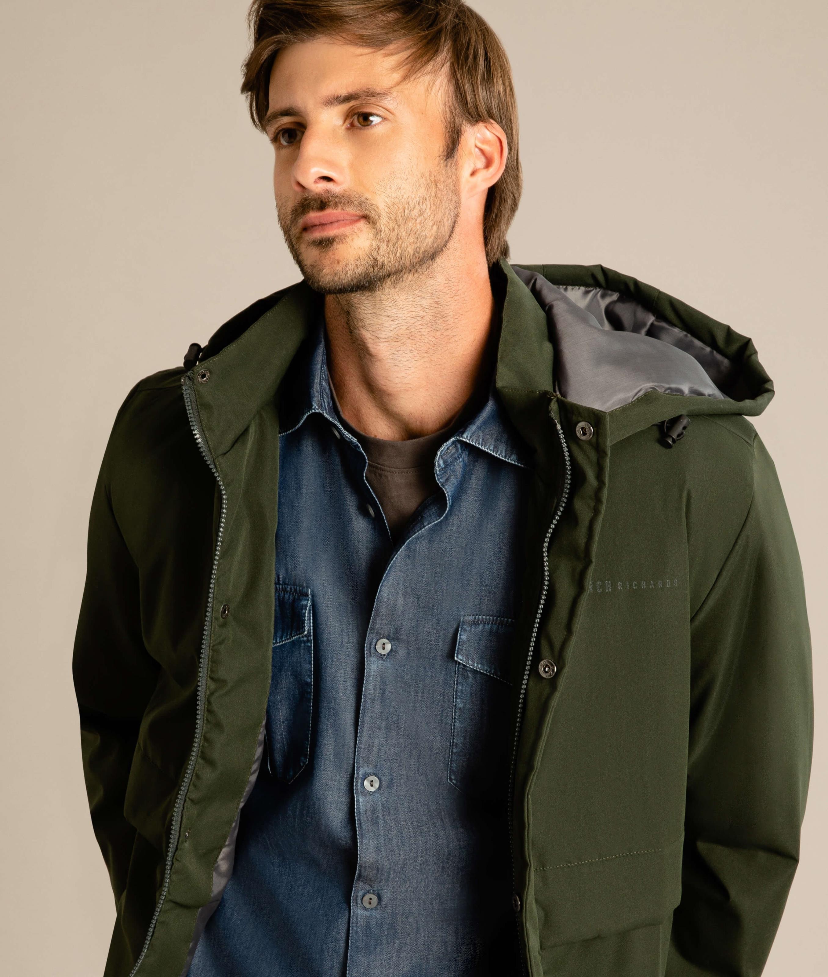 Camisa Jeans Traveler Marinho