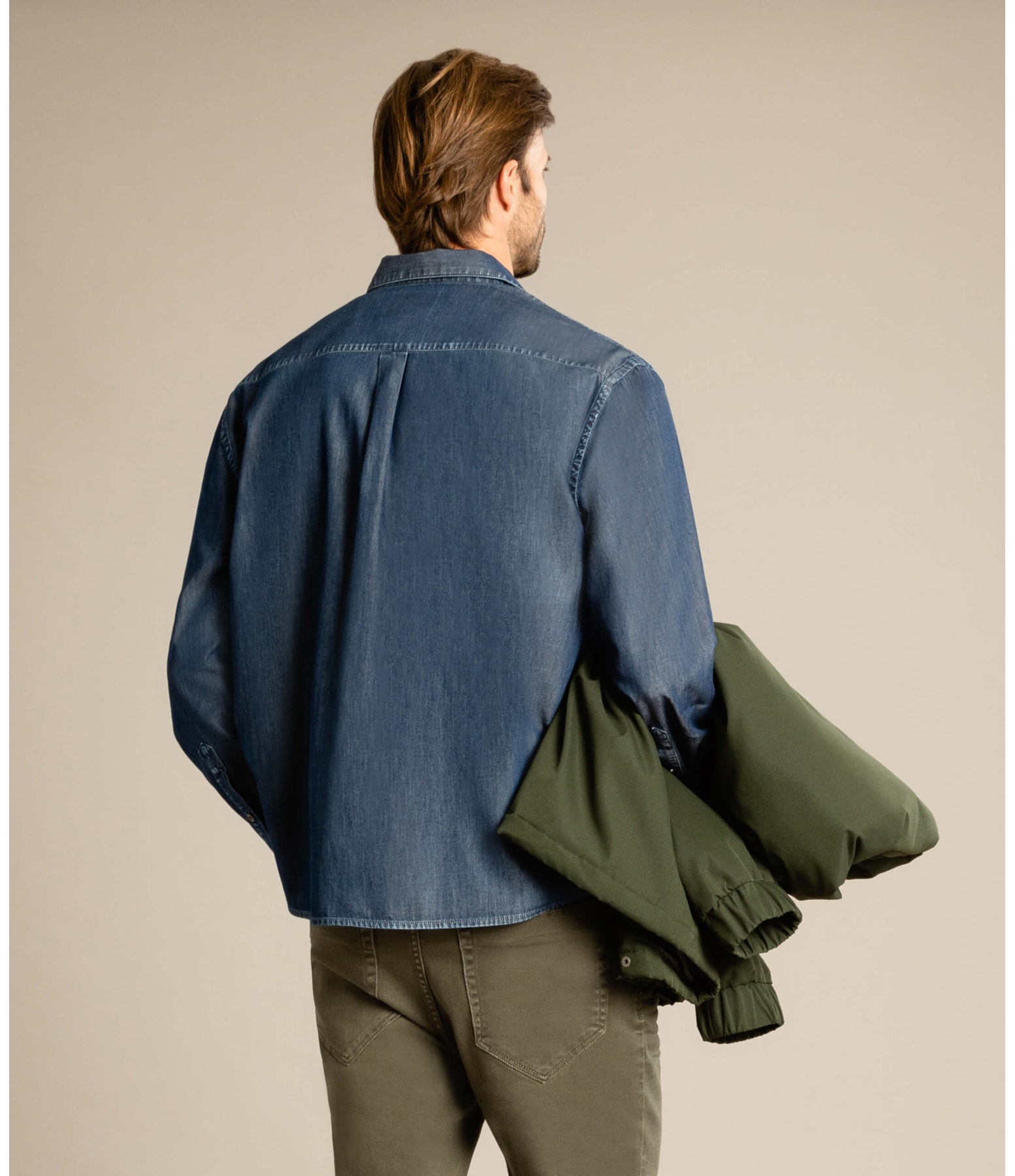 Camisa Jeans Traveler Marinho