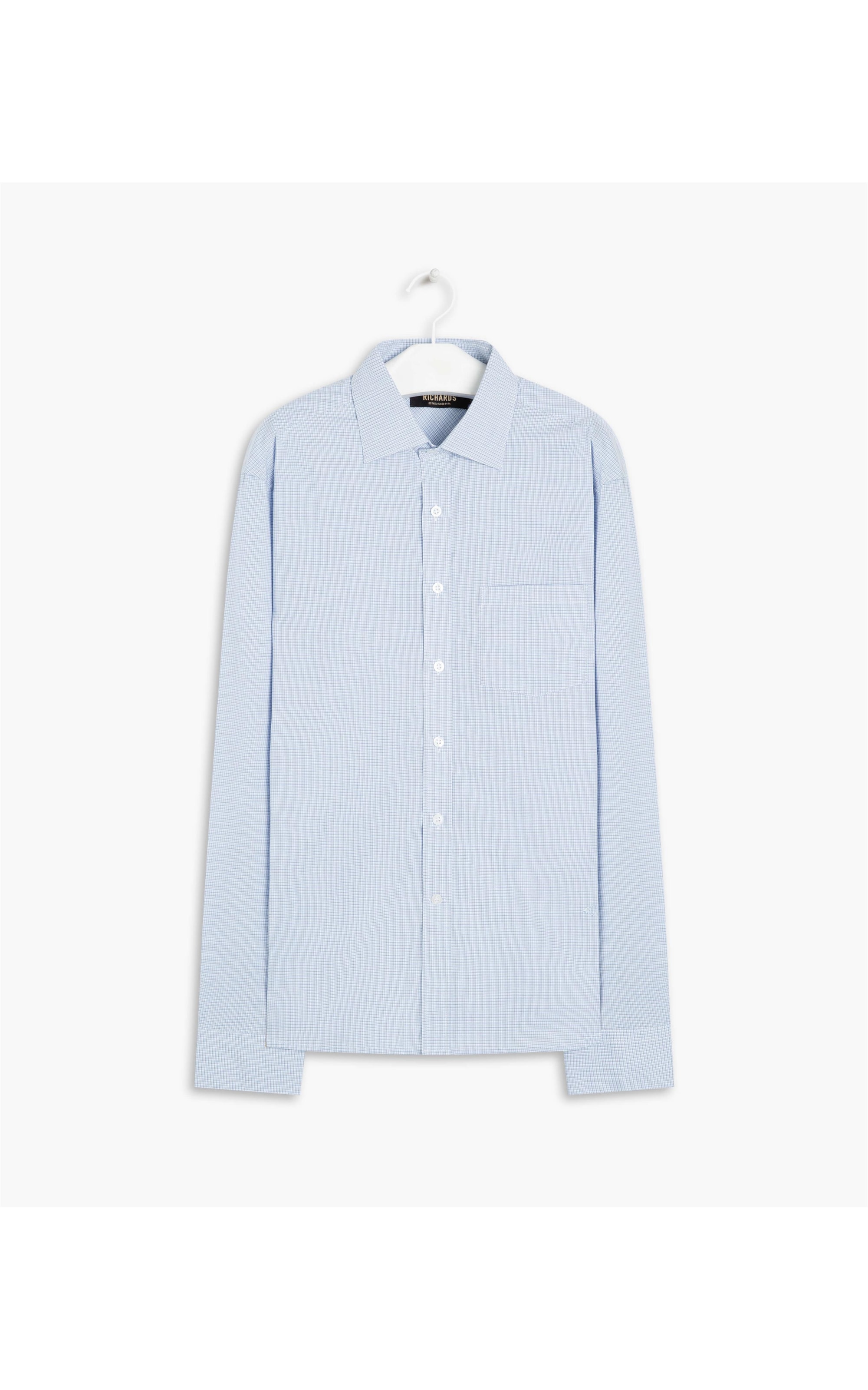 Camisa Joao Vitor Traveller Ft Xad Ml Azul Bic