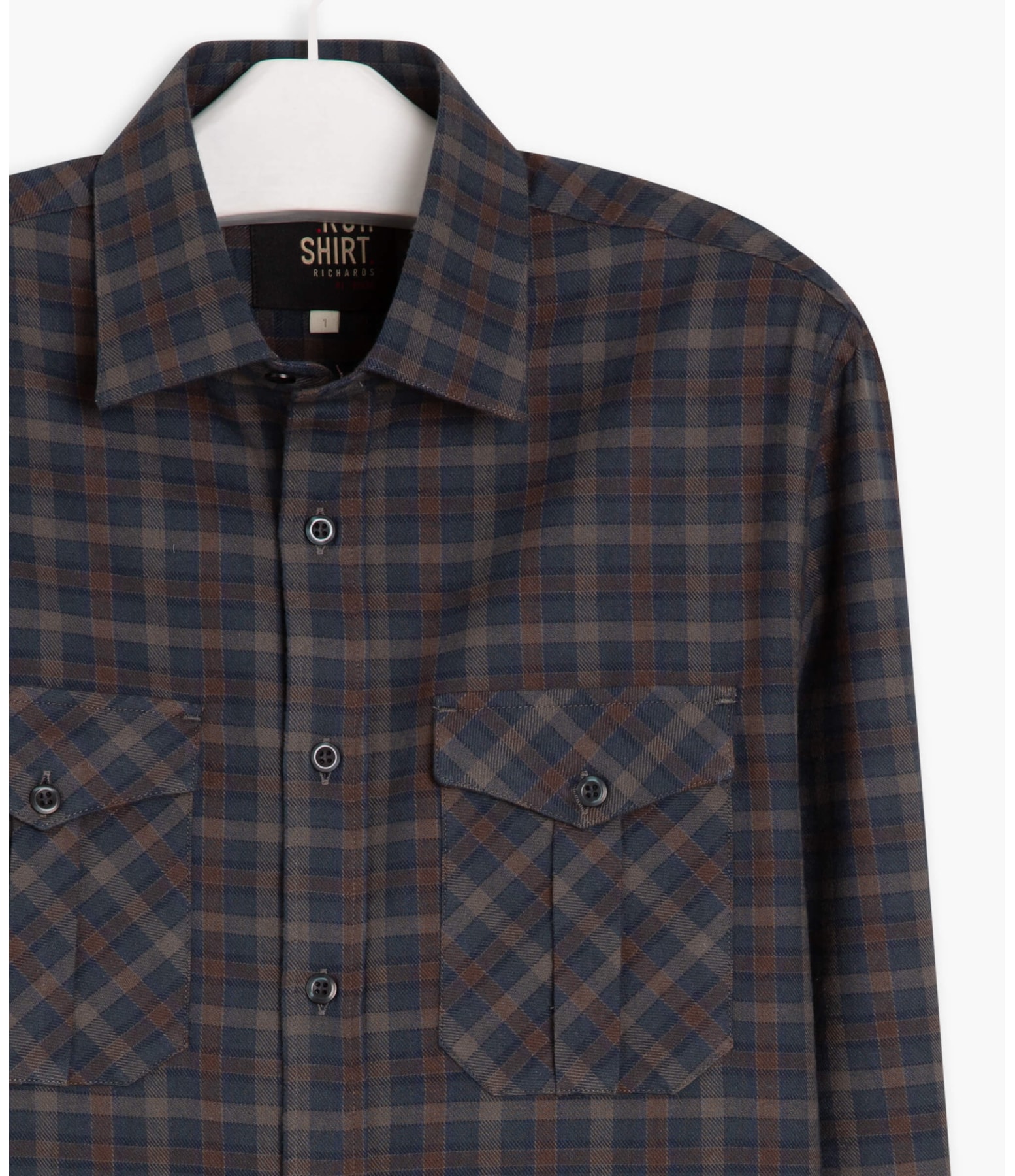 Camisa Jonas Flanela Xadrez Ml Tabaco