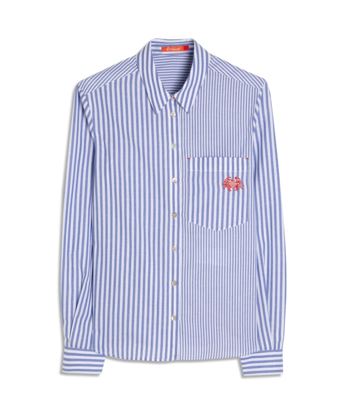 Camisa Kia Azul Bic