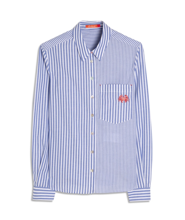 Camisa Kia Azul Bic