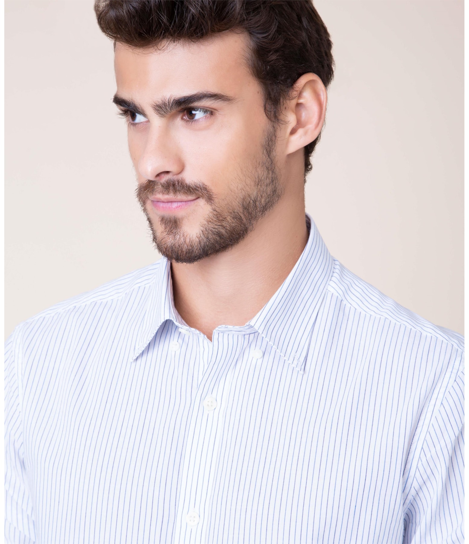 Camisa Kiev Listrada Azul Bic