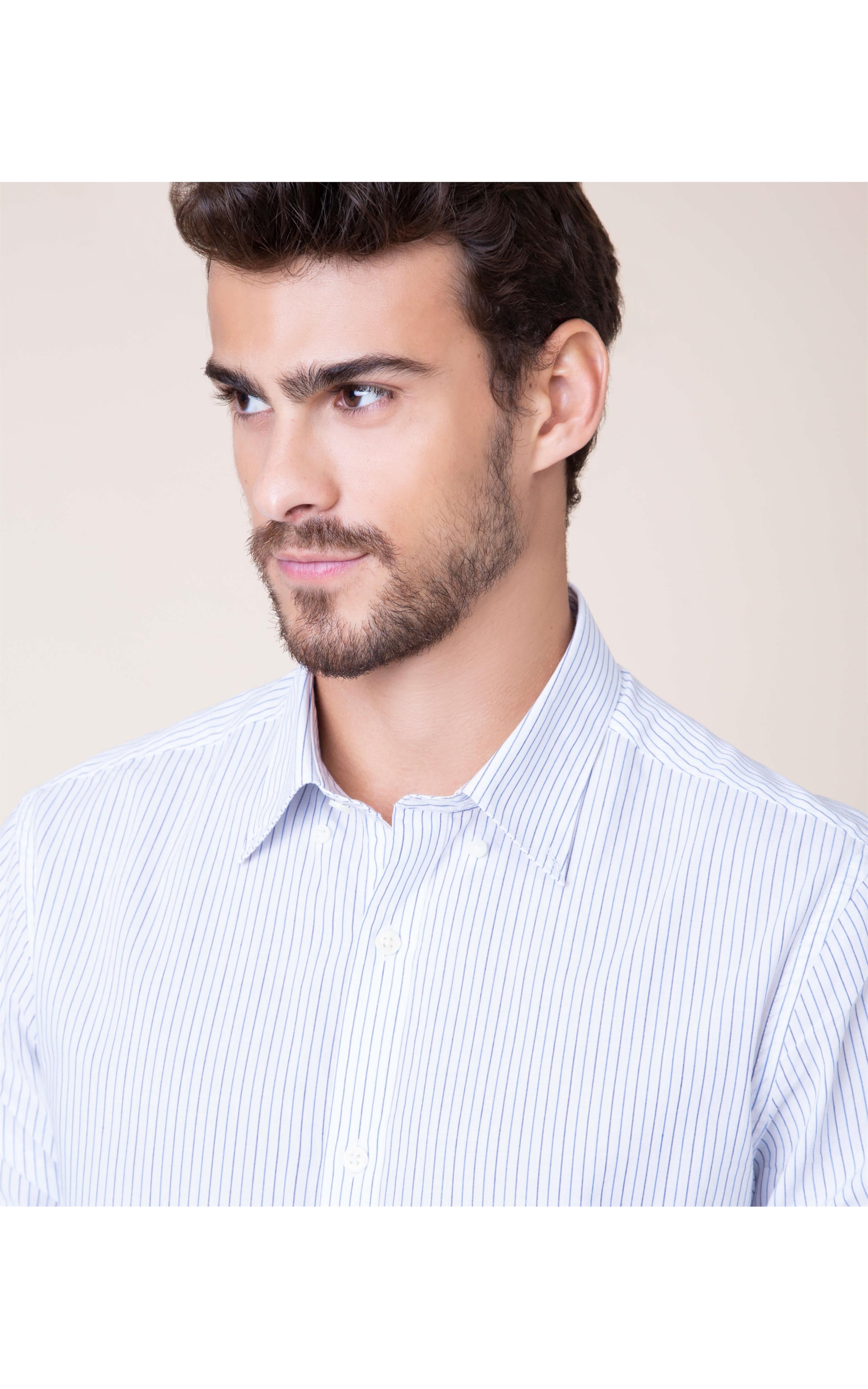 Camisa Kiev Listrada Azul Bic
