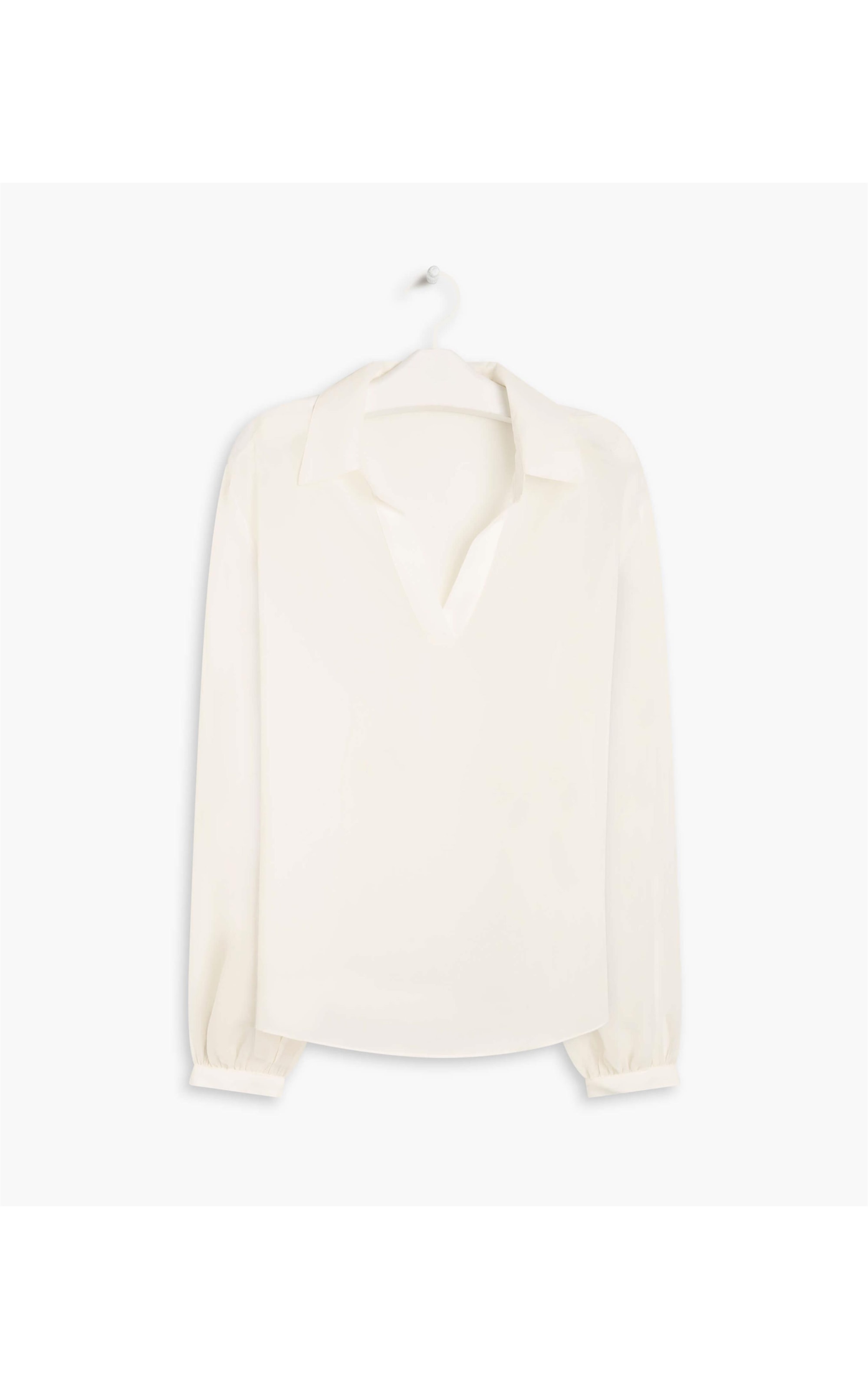 Camisa Leme Seda Lisa Branco