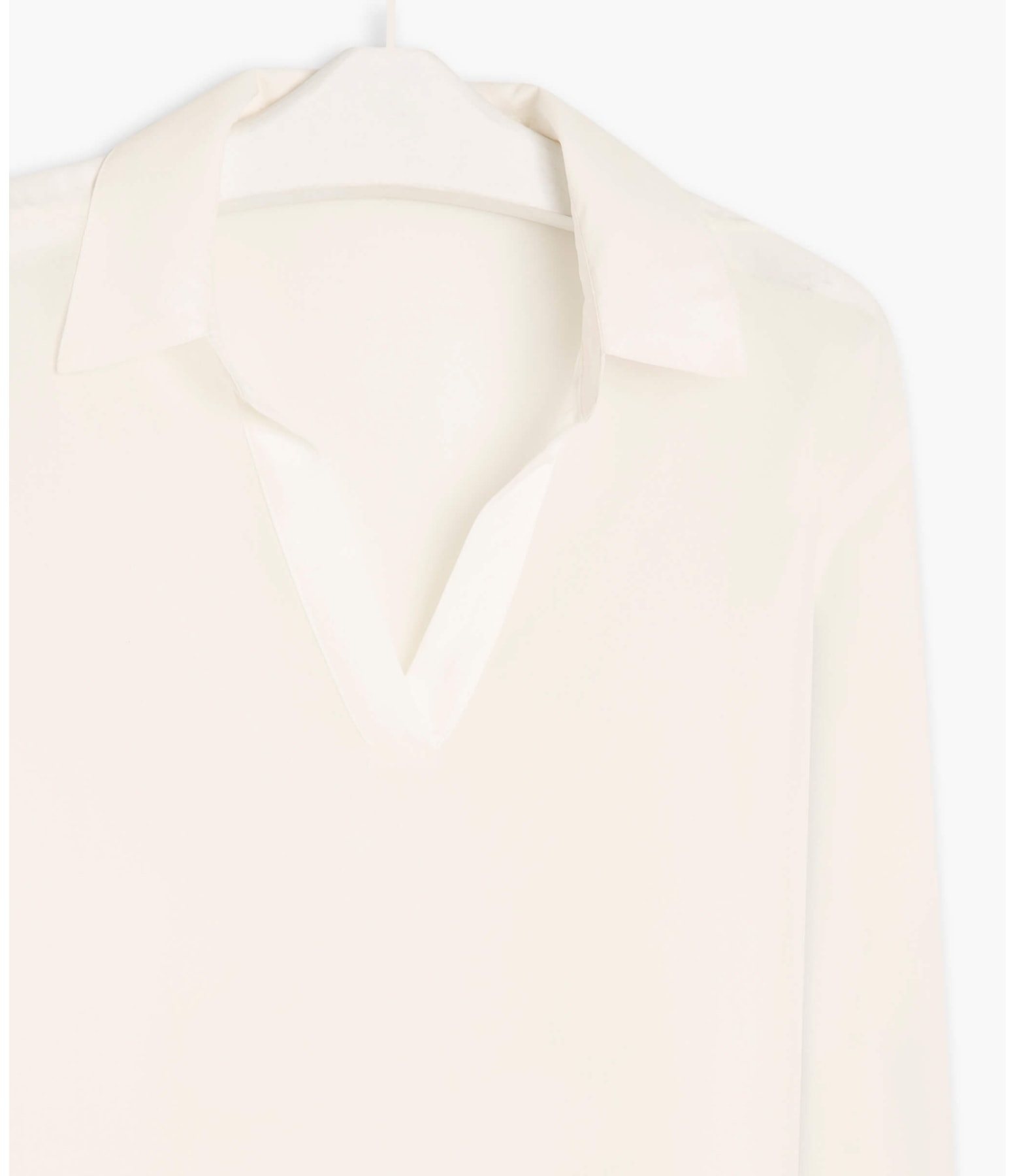 Camisa Leme Seda Lisa Branco