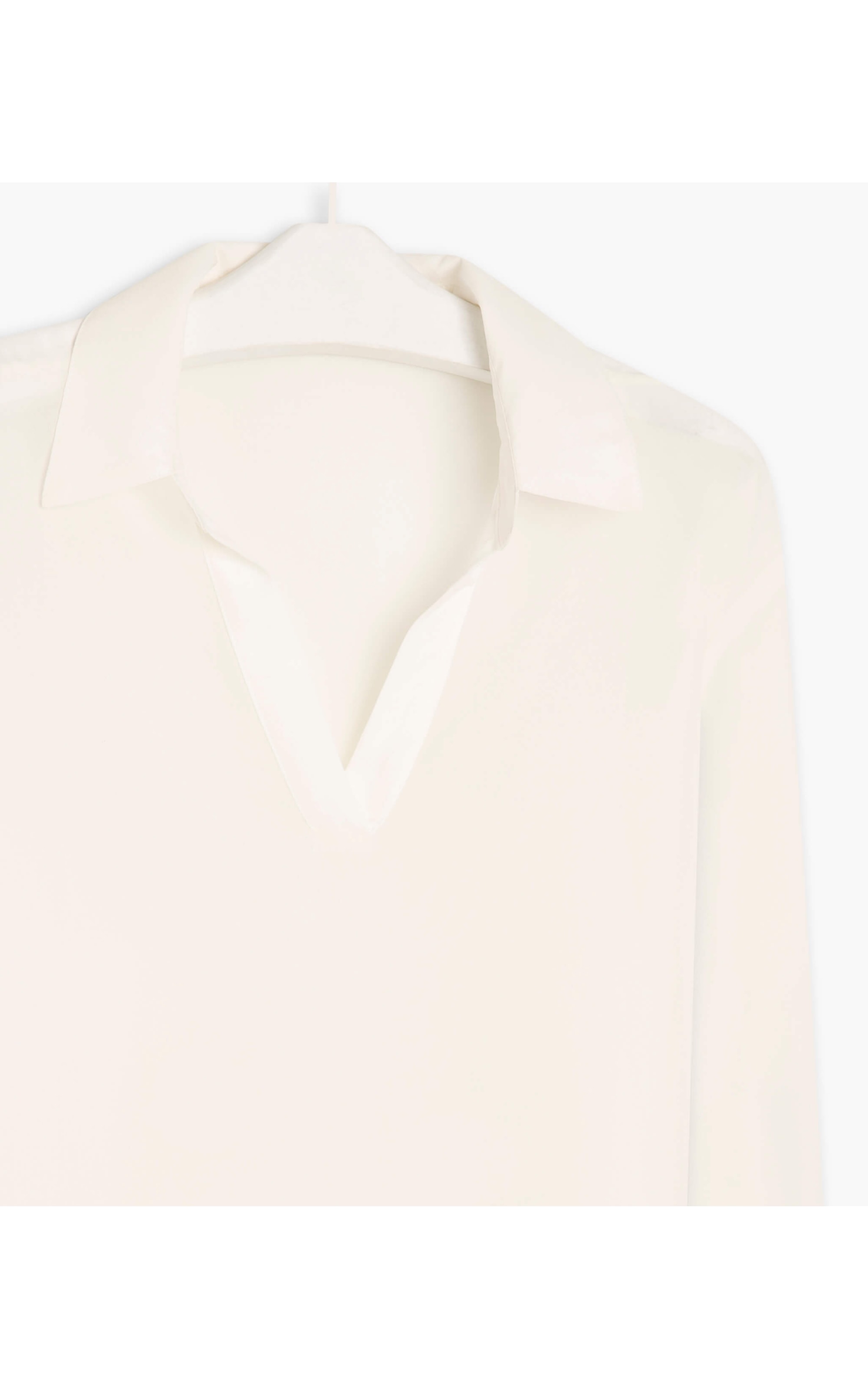 Camisa Leme Seda Lisa Branco