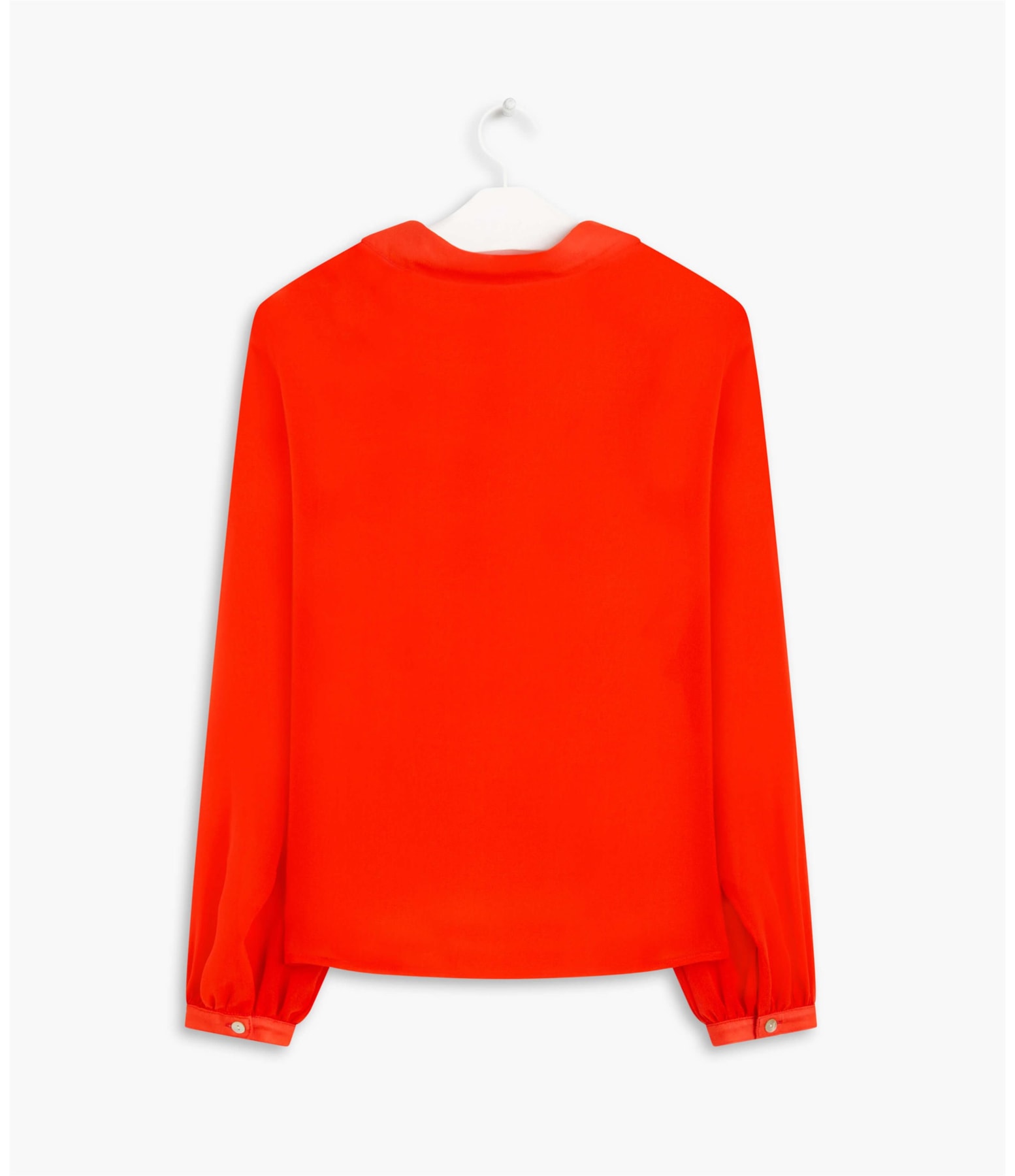 Camisa Leme Seda Lisa Laranja